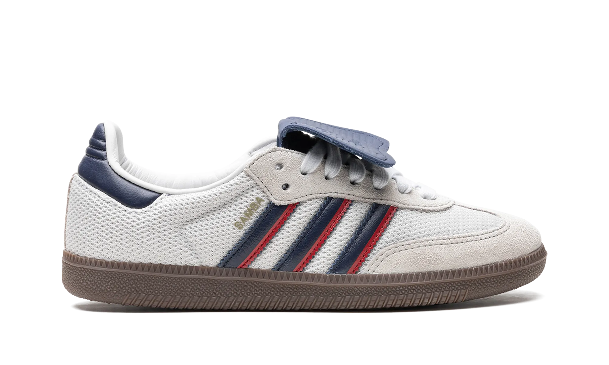 Samba LT "Crystal White Dark Blue" adidas lifestyle mens shoes