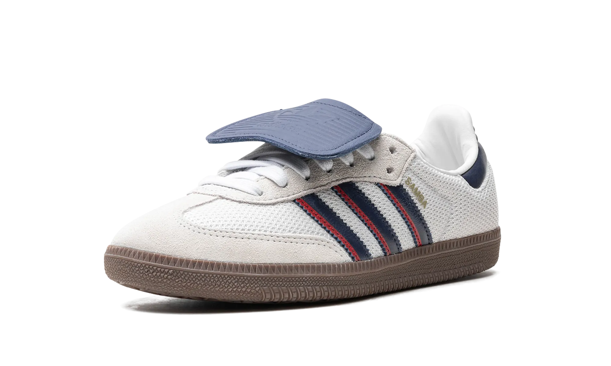 Samba LT "Crystal White Dark Blue" adidas lifestyle mens shoes