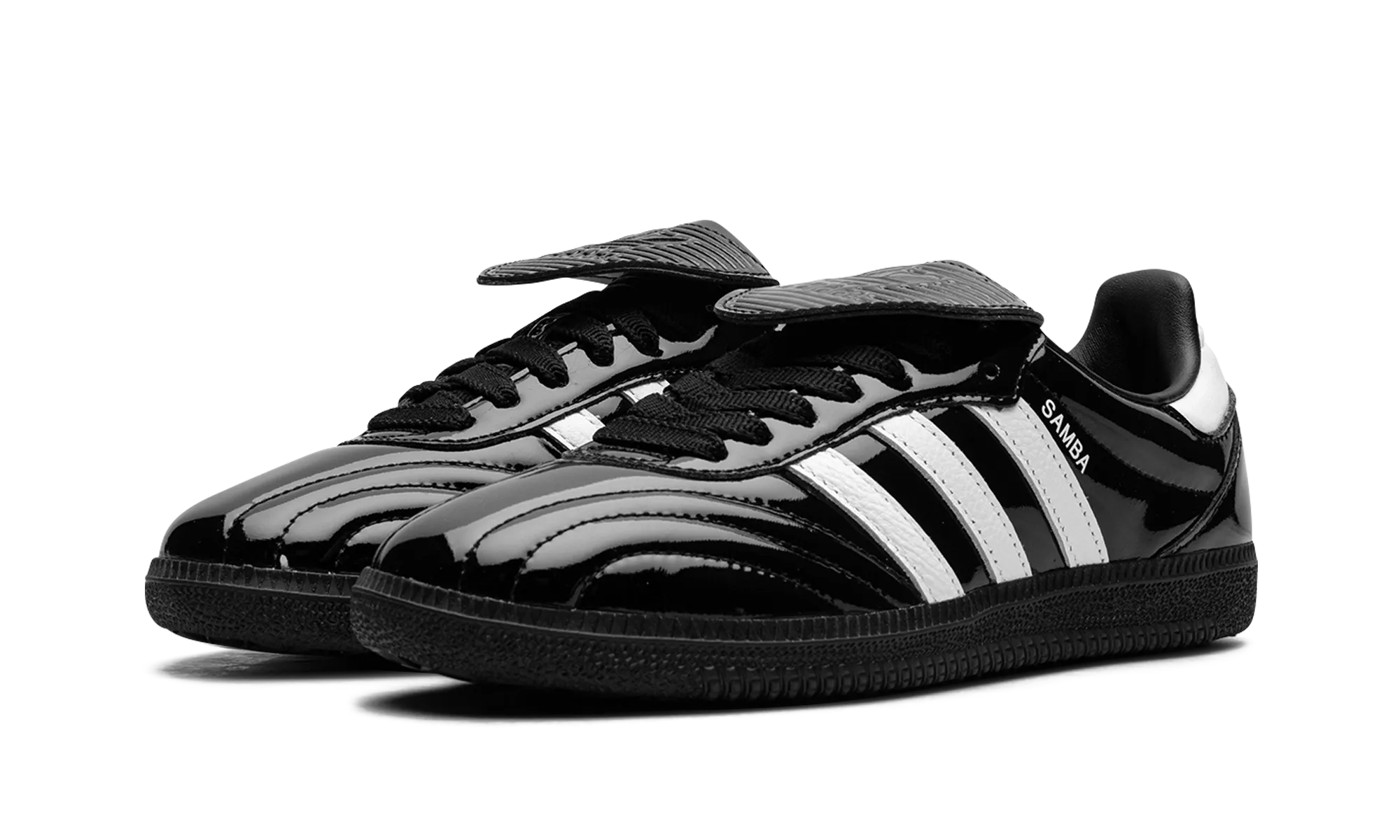 Samba LT WMNS "Black Patent Leather" adidas stylish womens sneakers