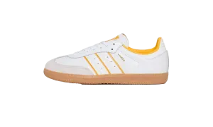 Samba OG GS "Cloud White Crystal White Crew Yellow" Adidas Grade School shoes
