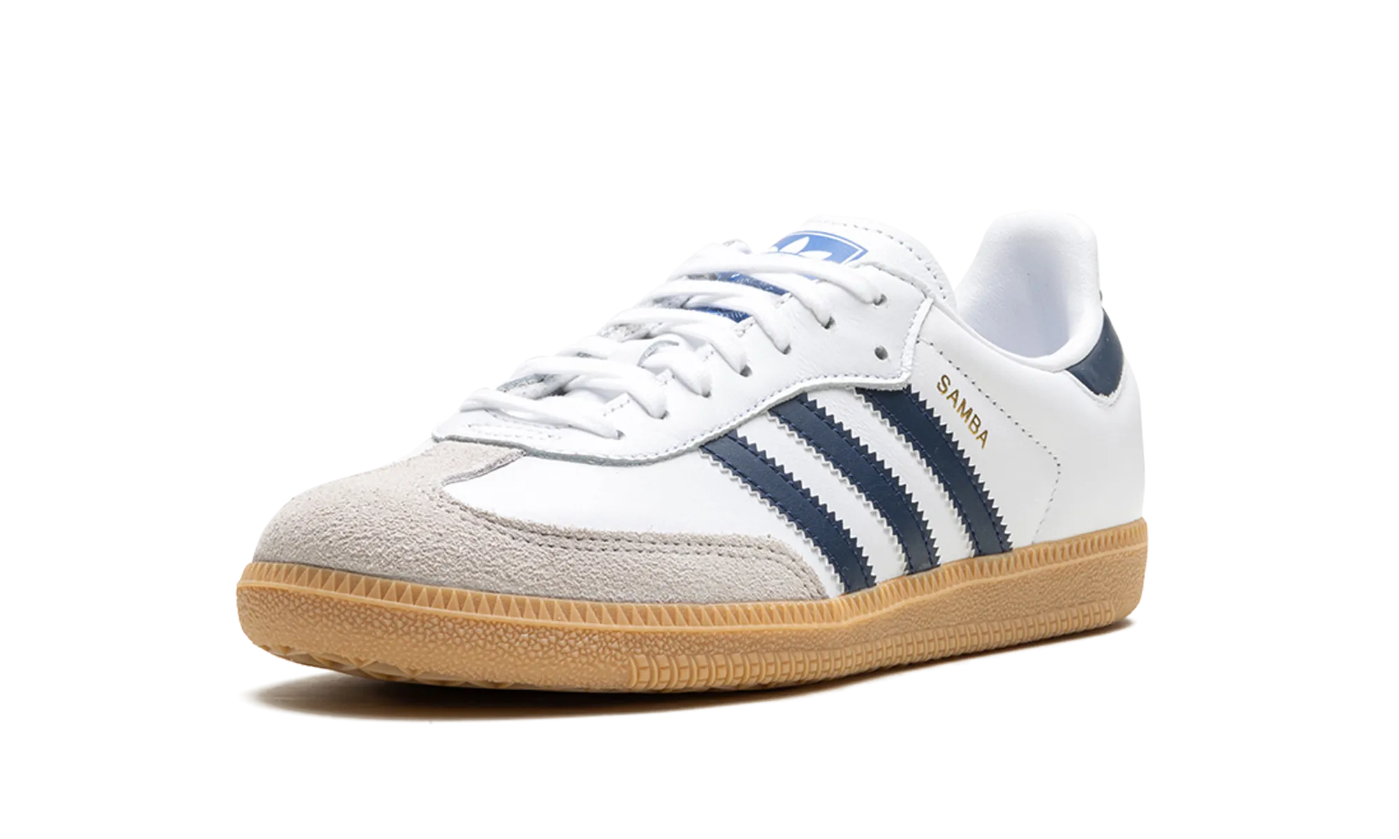 Samba OG GS "Cloud White" adidas grade school sneakers