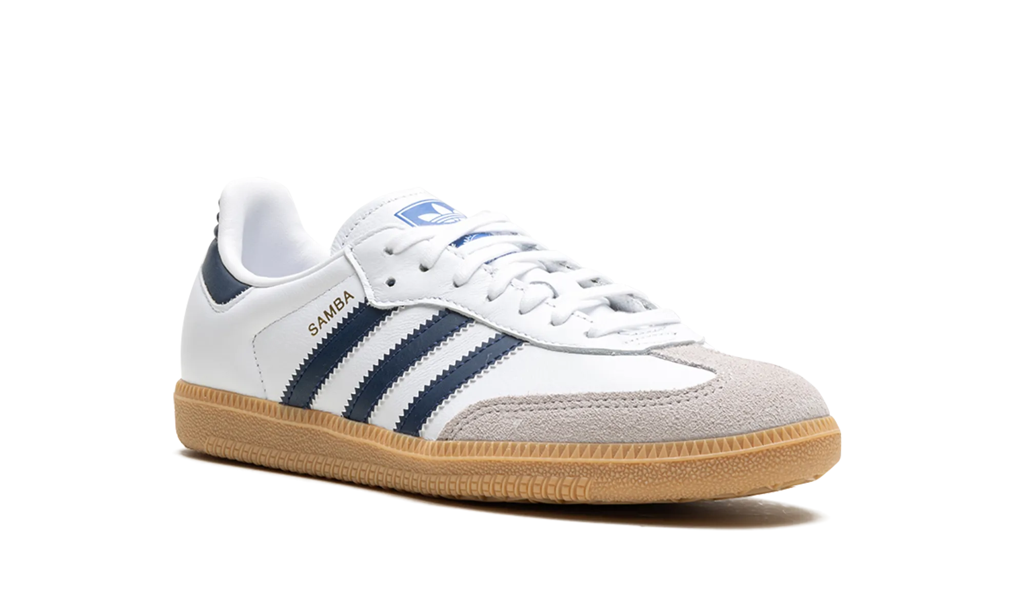 Samba OG GS "Cloud White" adidas grade school sneakers