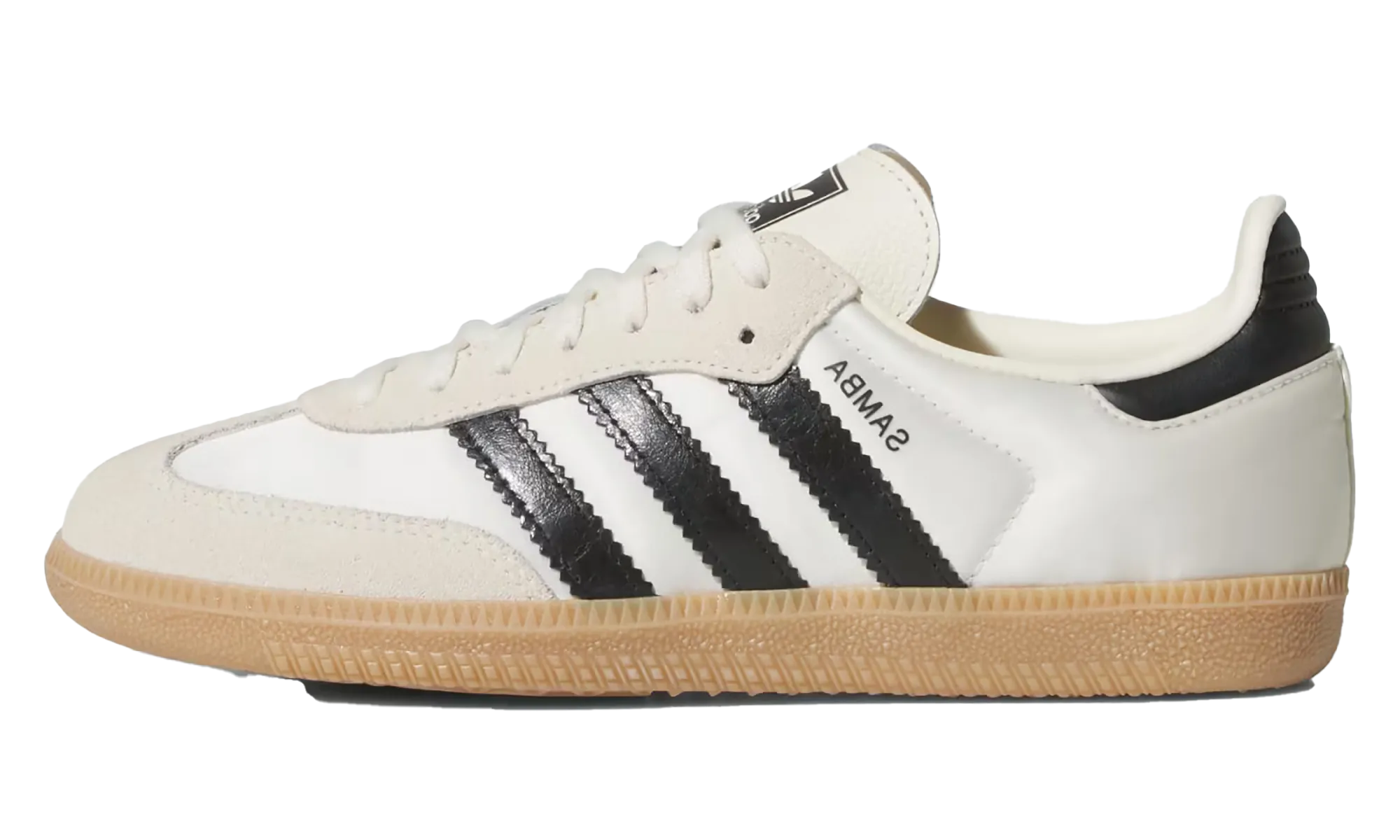 Samba OG GS "Cream Black Satin" Adidas Grade School shoes
