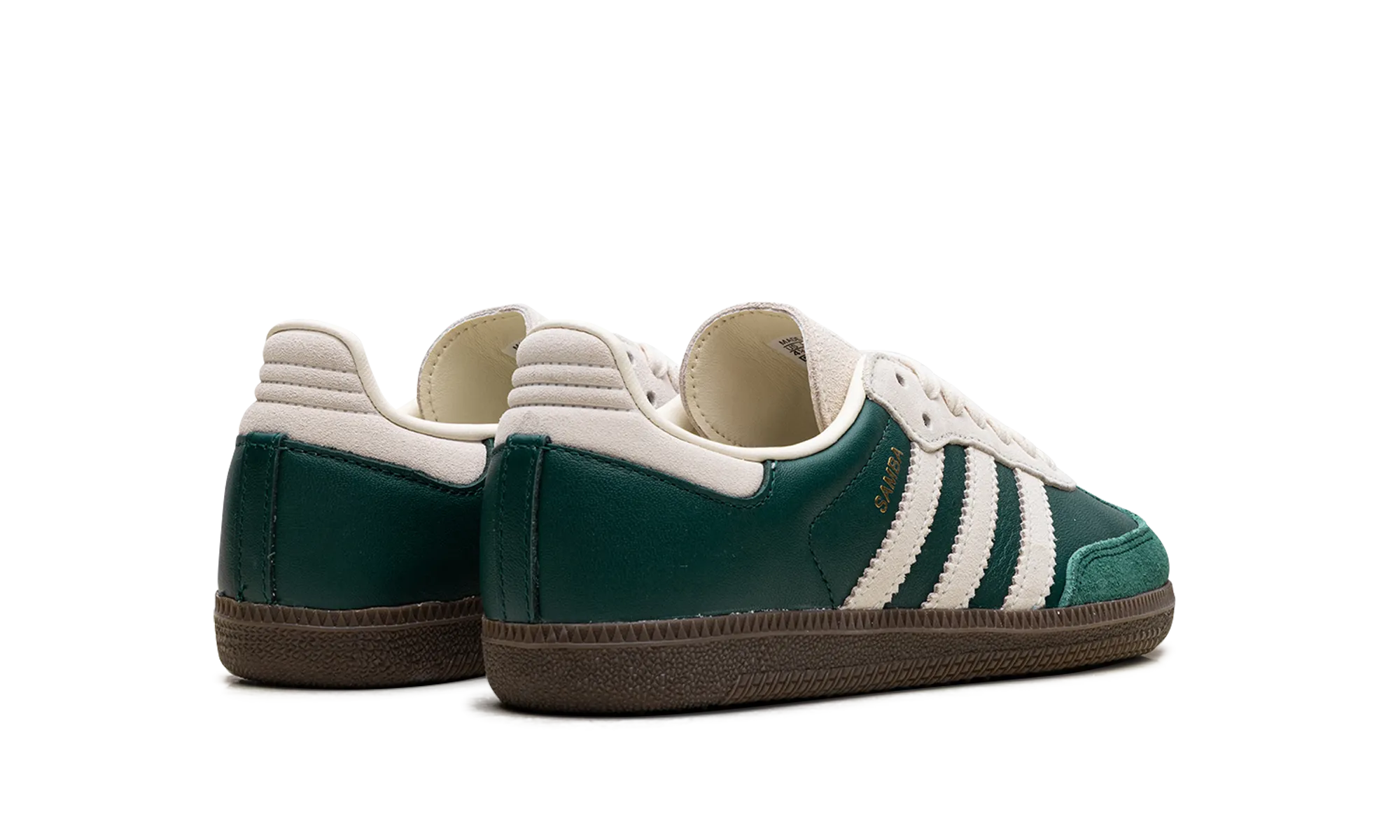 Samba OG GS "Dark Green Beige" adidas grade school sneakers