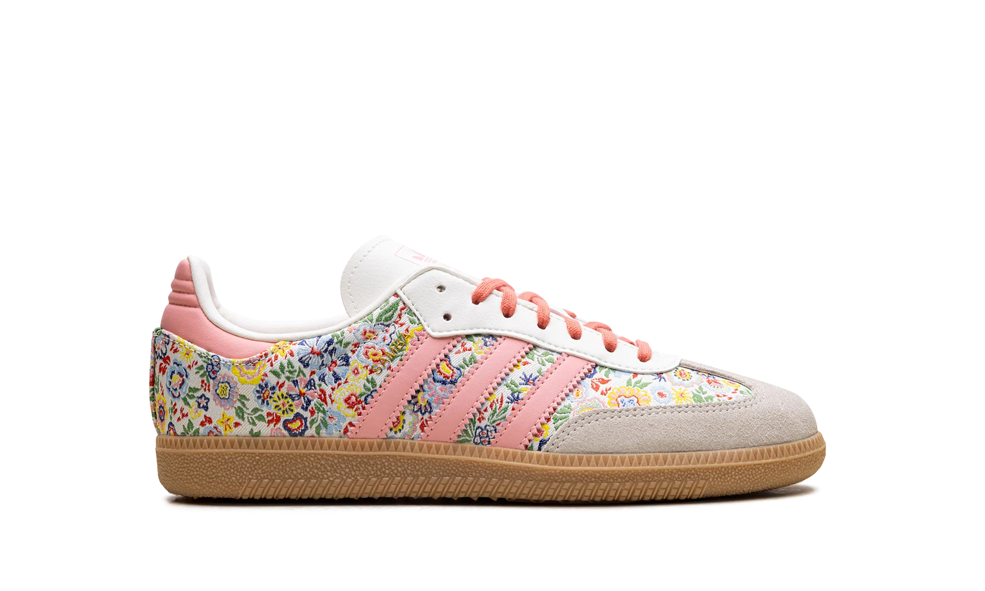 Samba OG GS "Liberty London Floral Embroidery" adidas grade school sneakers