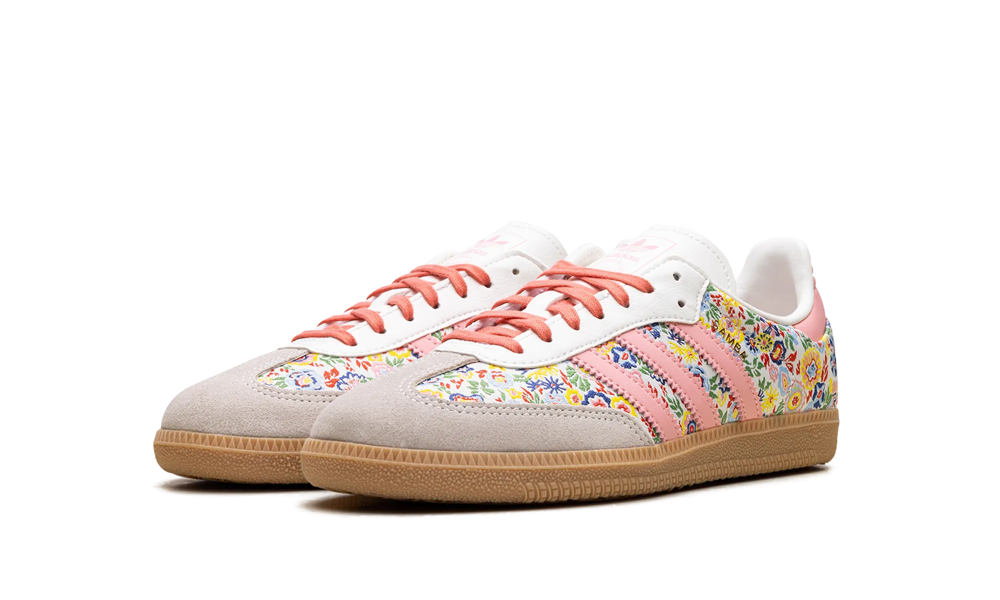 Samba OG GS "Liberty London Floral Embroidery" adidas grade school sneakers