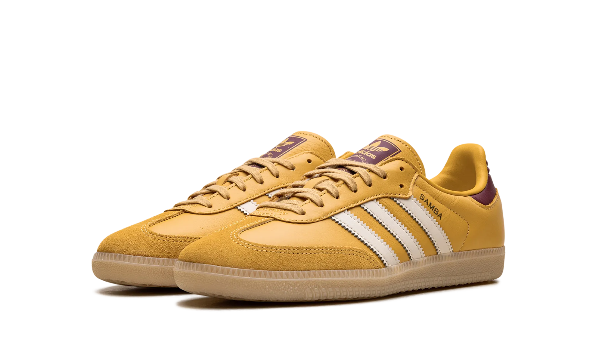 Samba OG GS "Preloved Yellow" adidas grade school sneakers