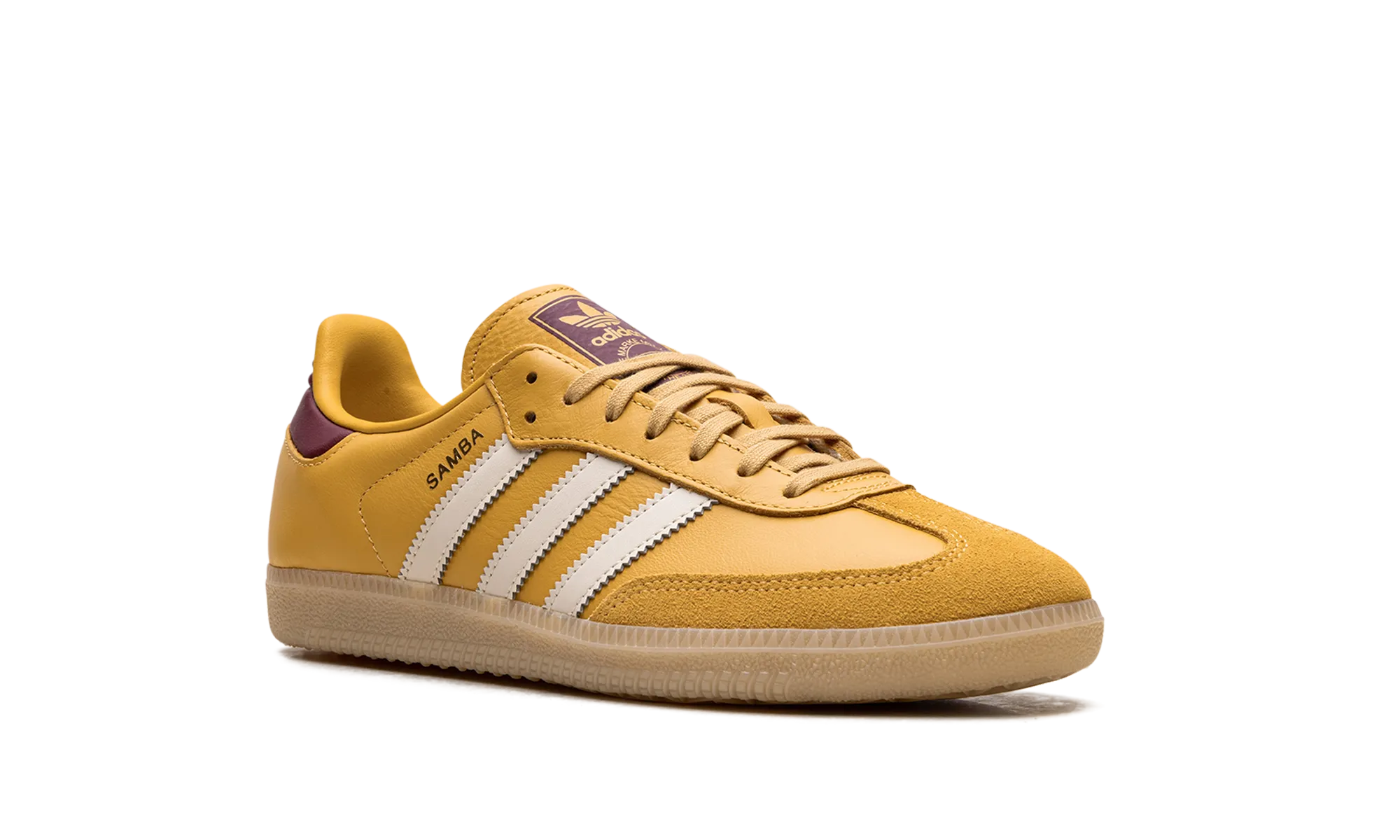Samba OG GS "Preloved Yellow" adidas grade school sneakers