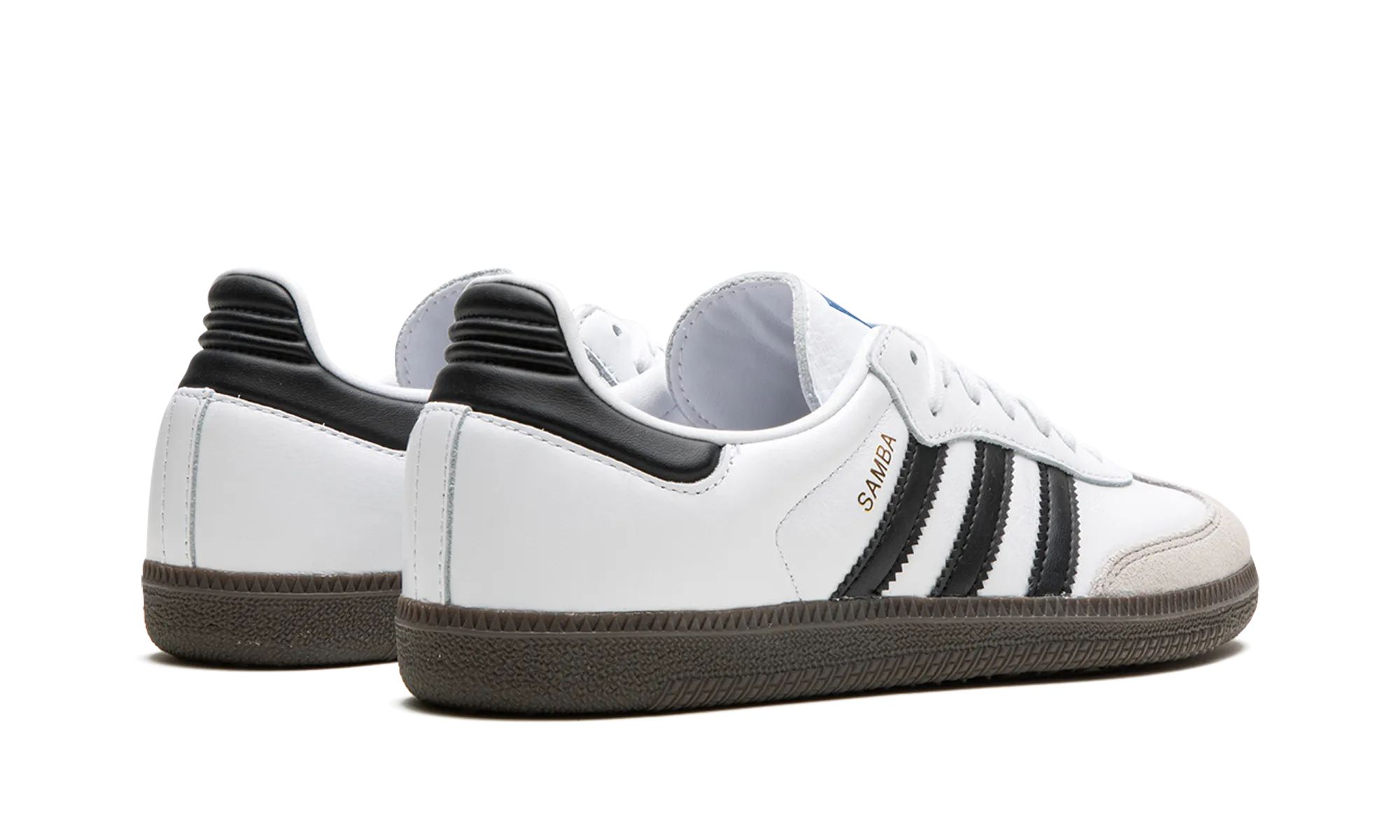 Samba OG GS "White / Black" adidas grade school sneakers
