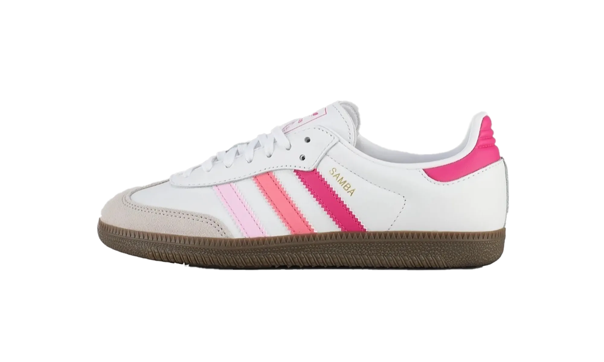 Samba OG GS "White Orchid Fusion" Adidas Grade School shoes