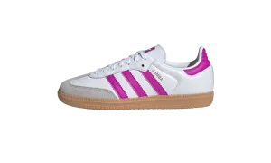 Samba OG GS "White Purple" Adidas Grade School shoes