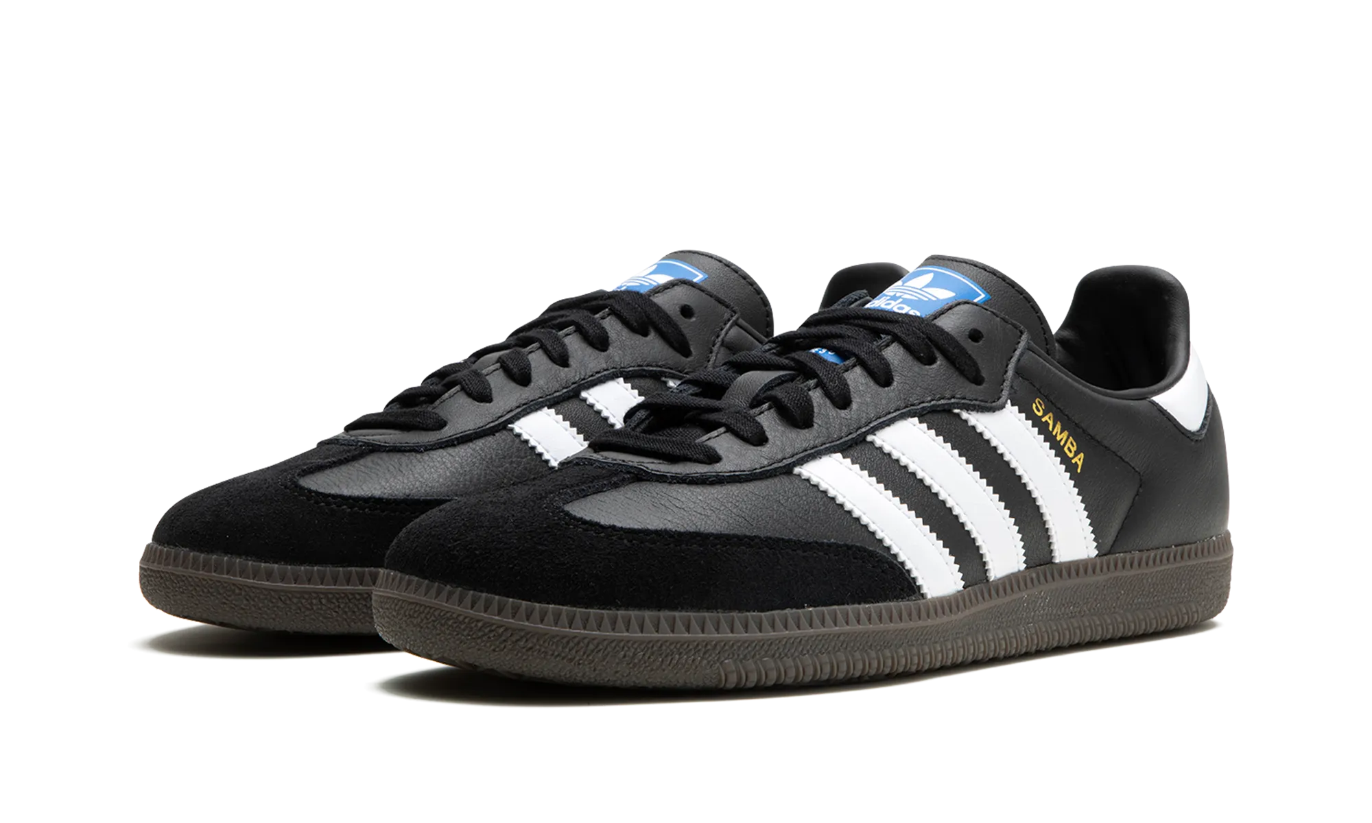 Samba Og J GS "Black / White / Gum" adidas grade school sneakers
