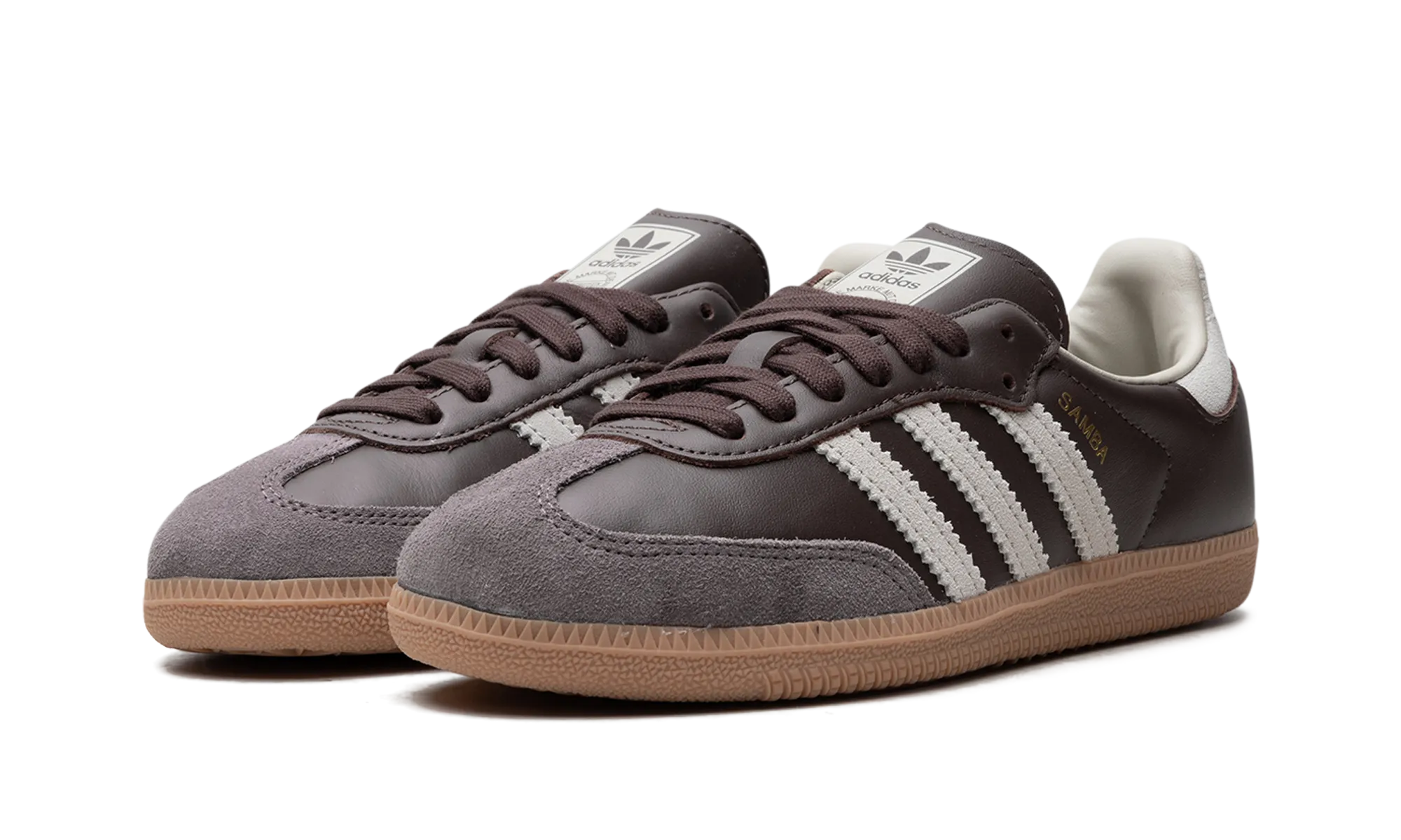Samba OG "Brown Putty Grey" adidas lifestyle mens shoes