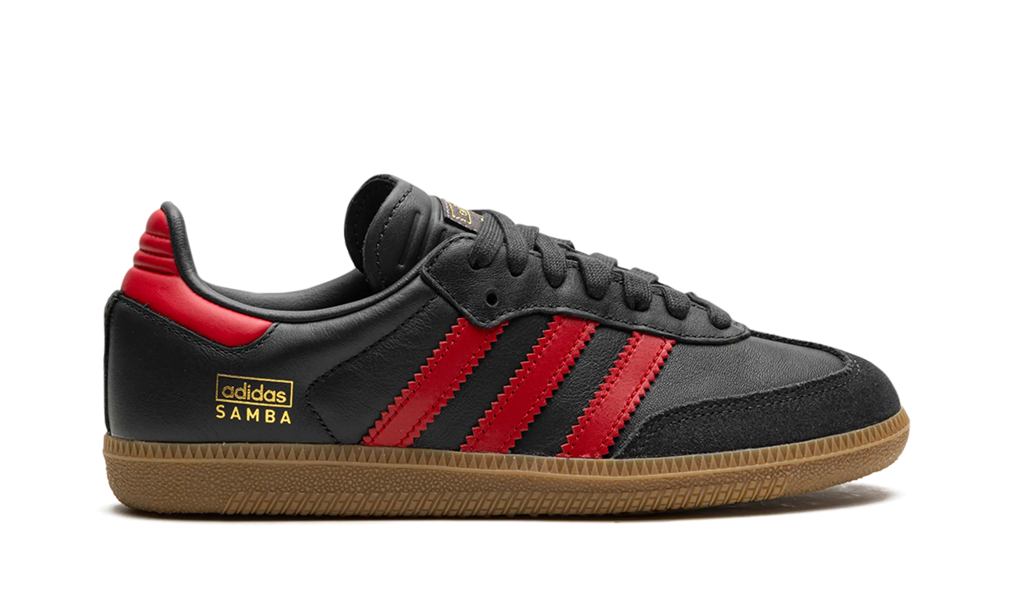 Samba OG "Carbon Better Scarlet" adidas mens active shoes