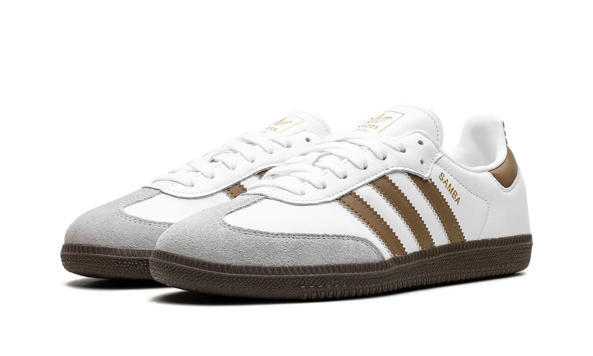 Samba OG "Cloud White / Brown Desert" adidas lifestyle mens shoes