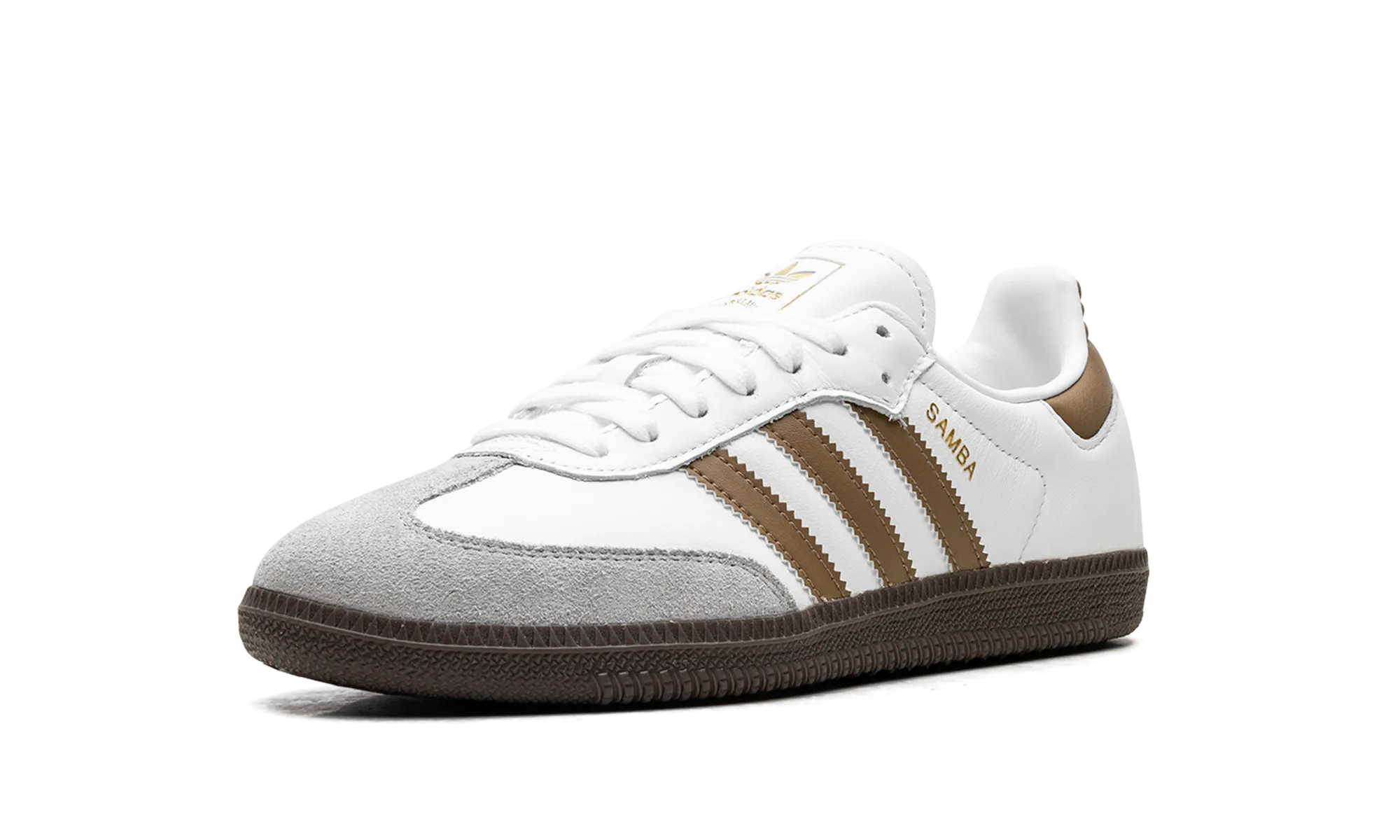 Samba OG "Cloud White / Brown Desert" adidas lifestyle mens shoes