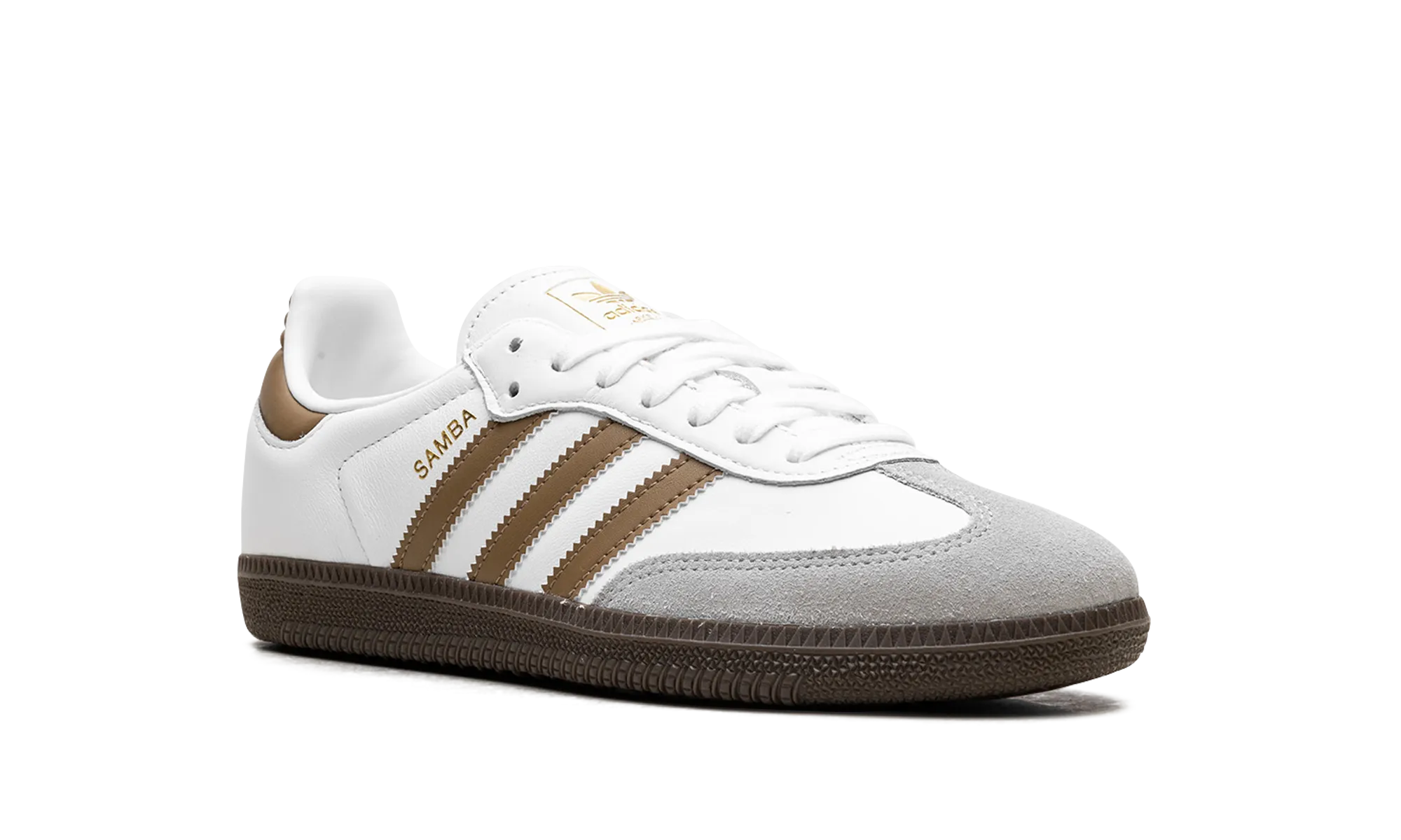 Samba OG "Cloud White / Brown Desert" adidas lifestyle mens shoes