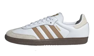 SAMBA OG "Cloud White Cardboard Gum" Adidas Men's sneakers