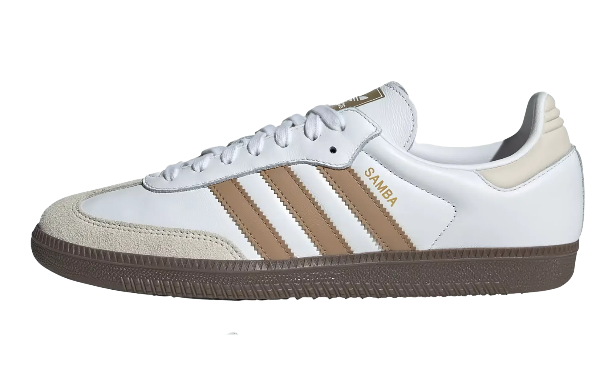 SAMBA OG "Cloud White Cardboard Gum" Adidas Men's sneakers