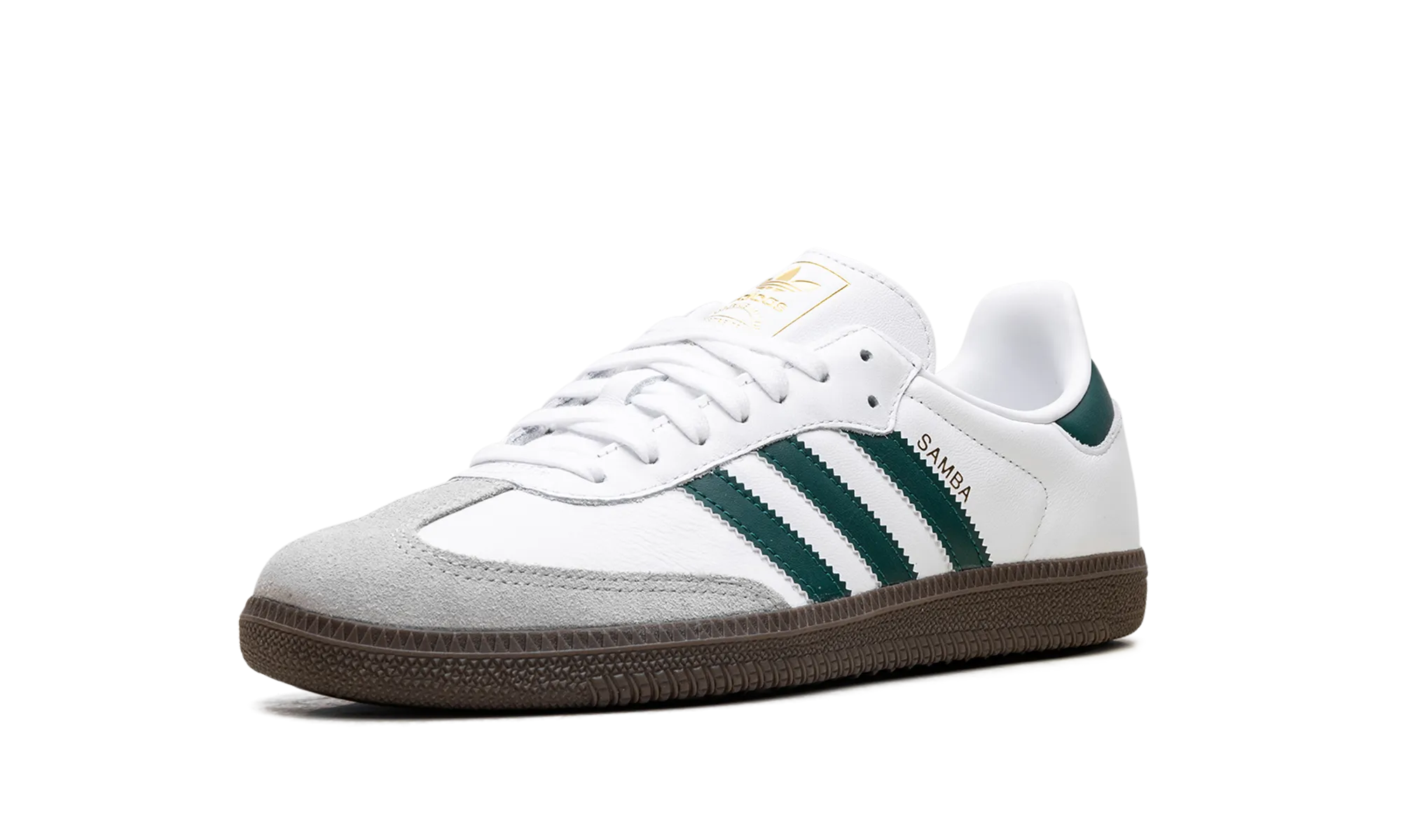 Samba OG "Cloud White Collegiate Green" adidas lifestyle mens shoes