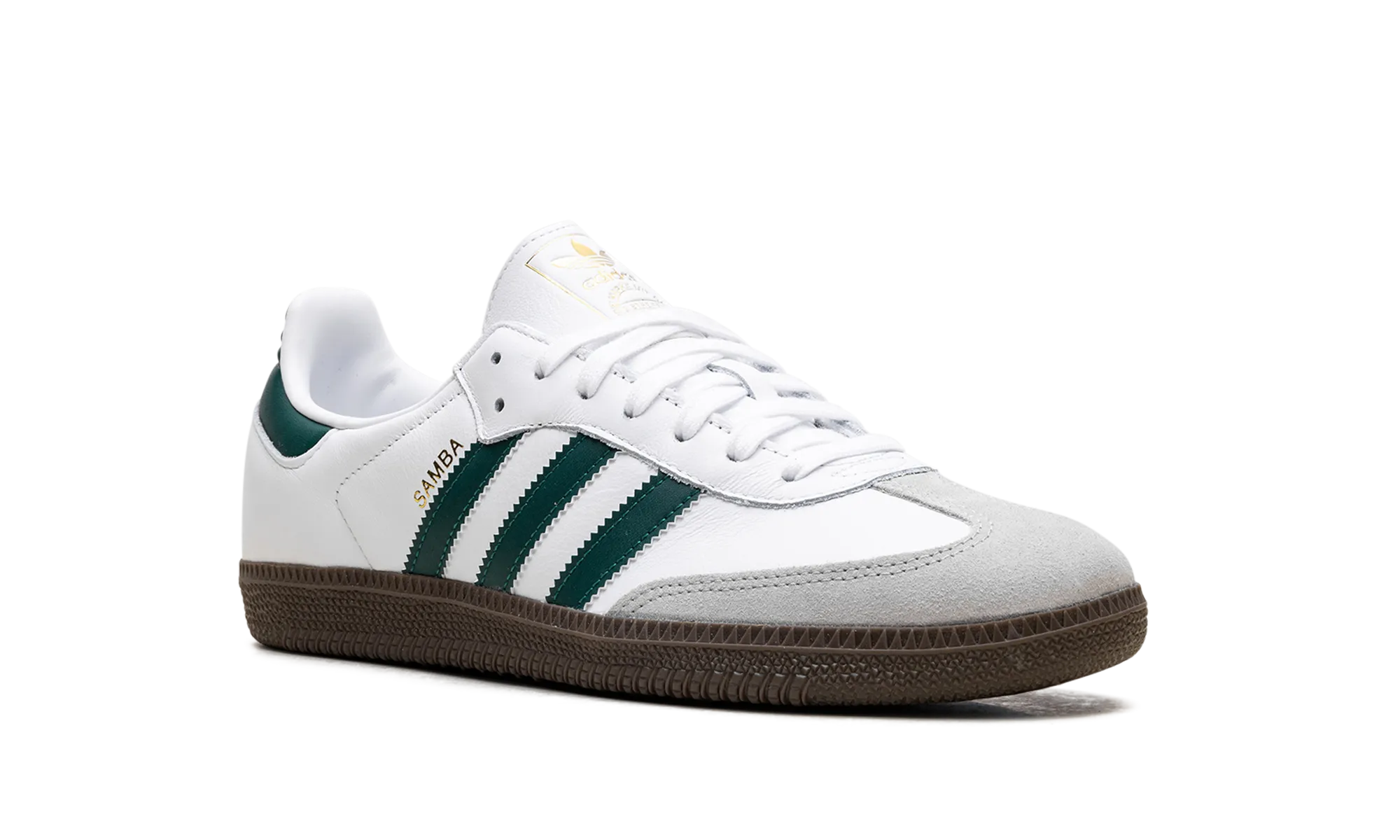 Samba OG "Cloud White Collegiate Green" adidas lifestyle mens shoes