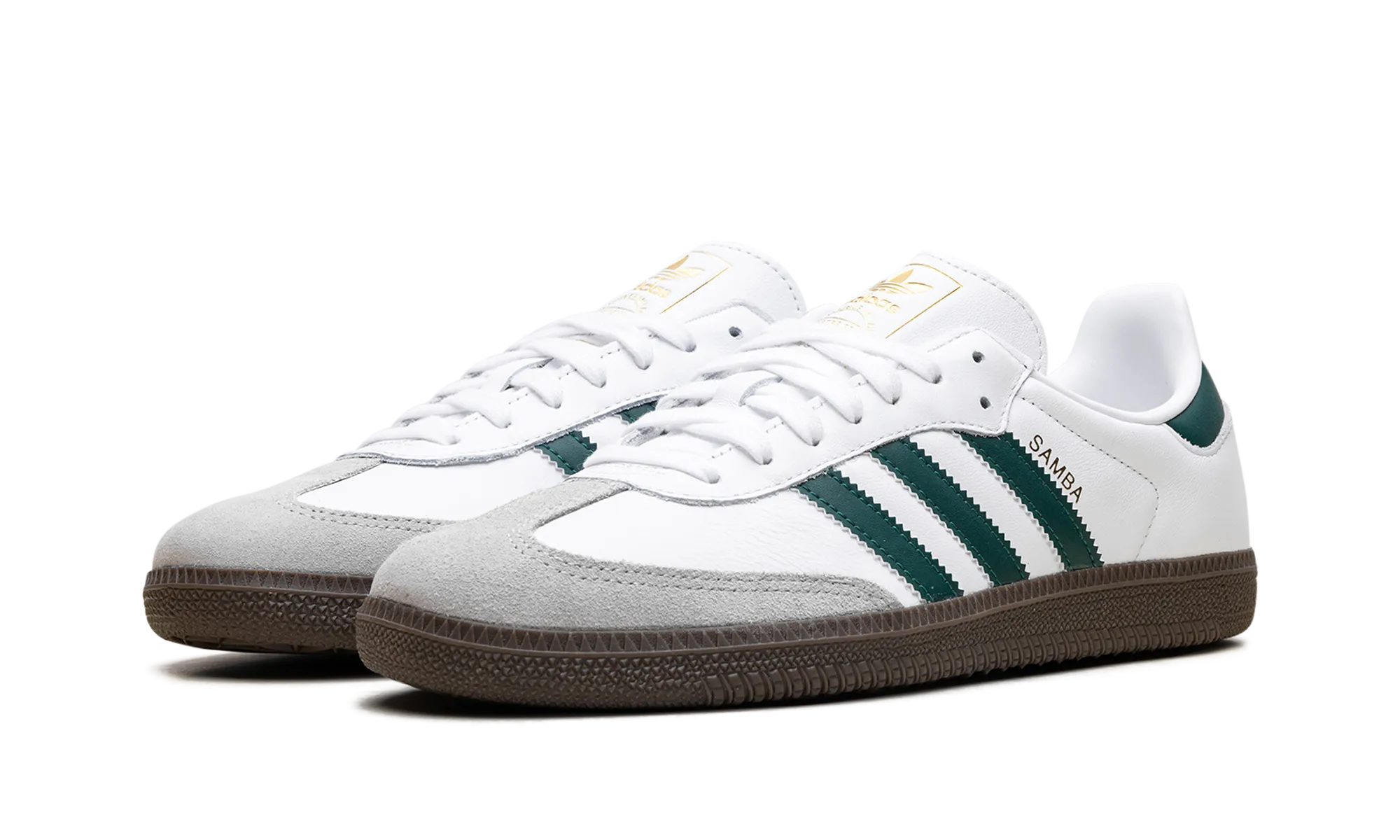 Samba OG "Cloud White Collegiate Green" adidas lifestyle mens shoes