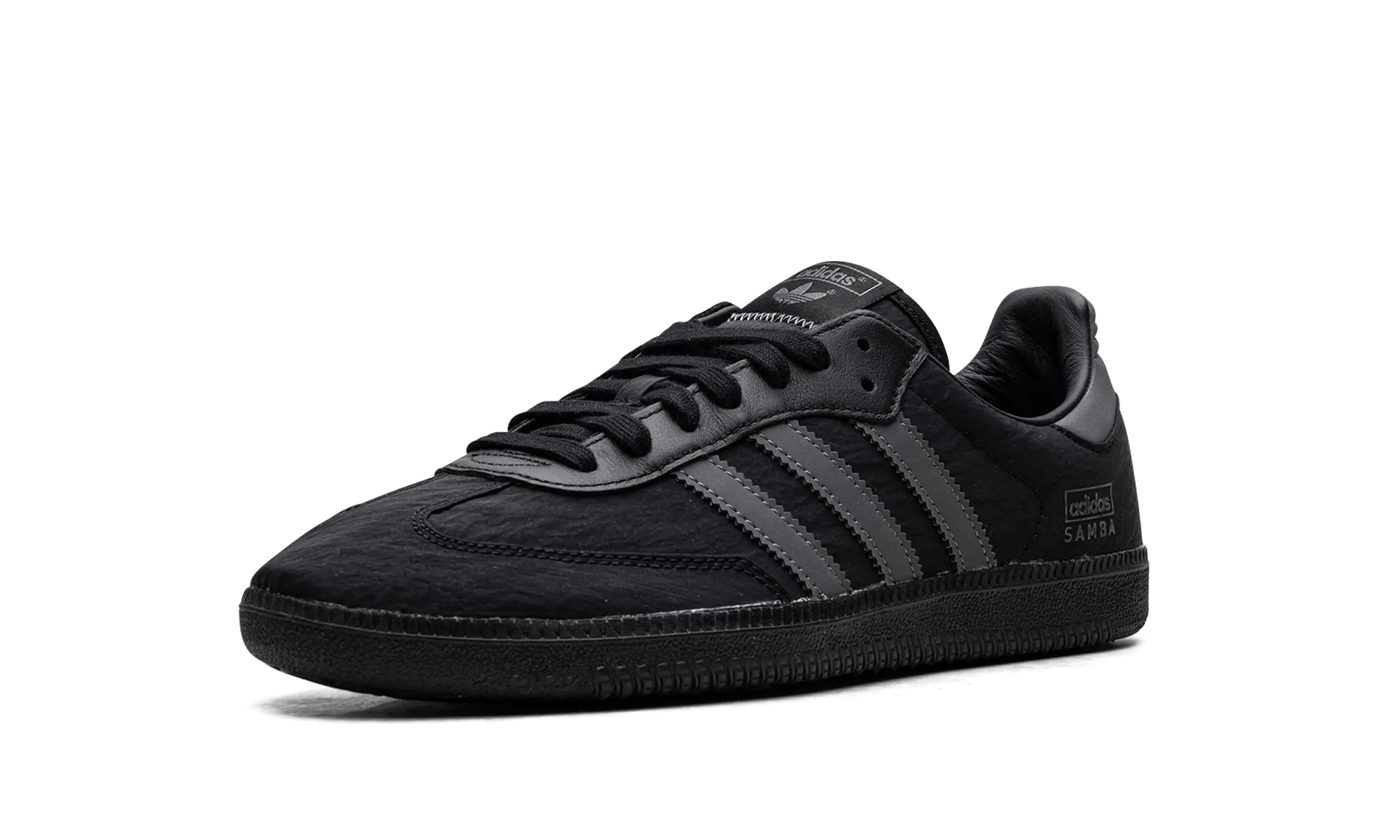 Samba OG "Core Black Reflective" adidas mesh sneakers for men