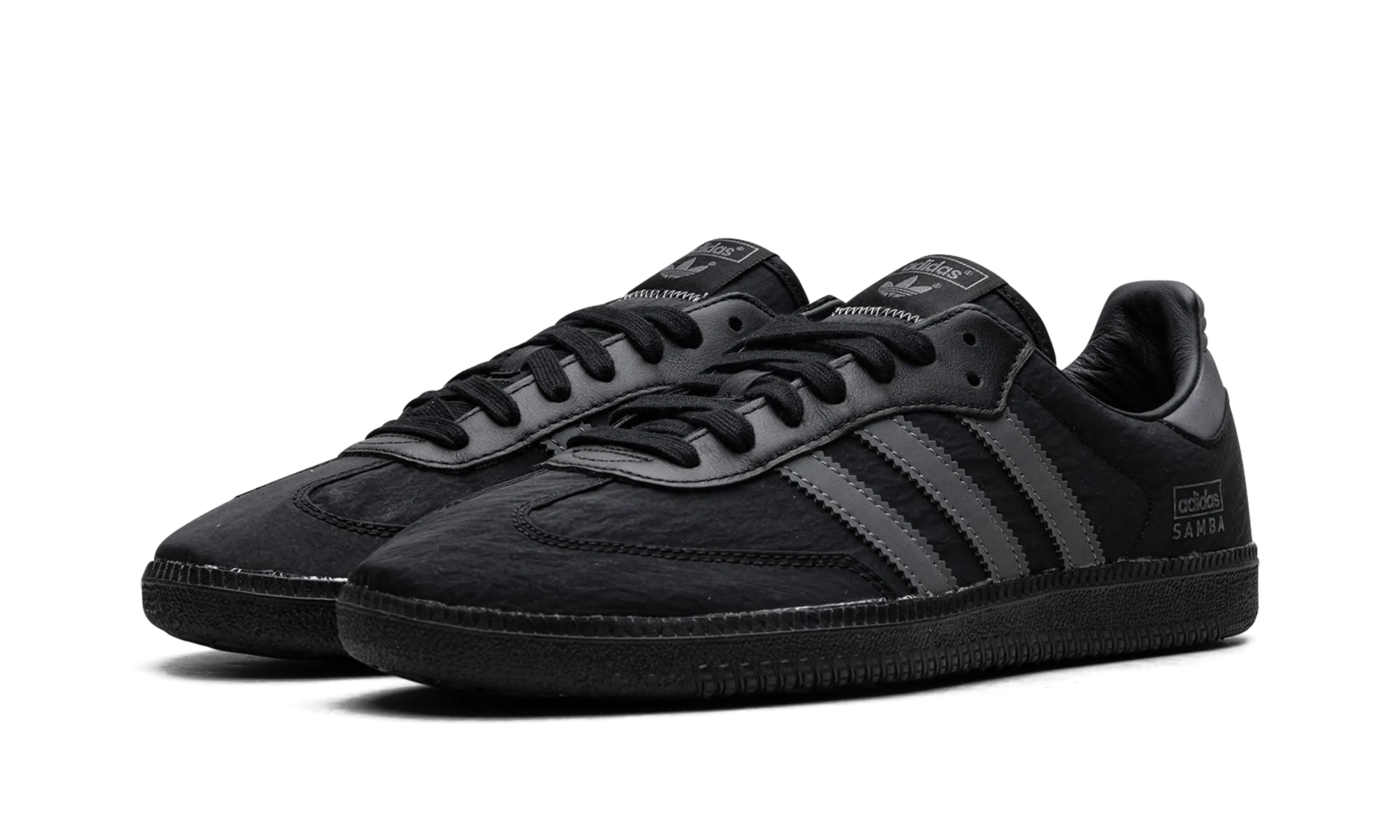 Samba OG "Core Black Reflective" adidas mesh sneakers for men