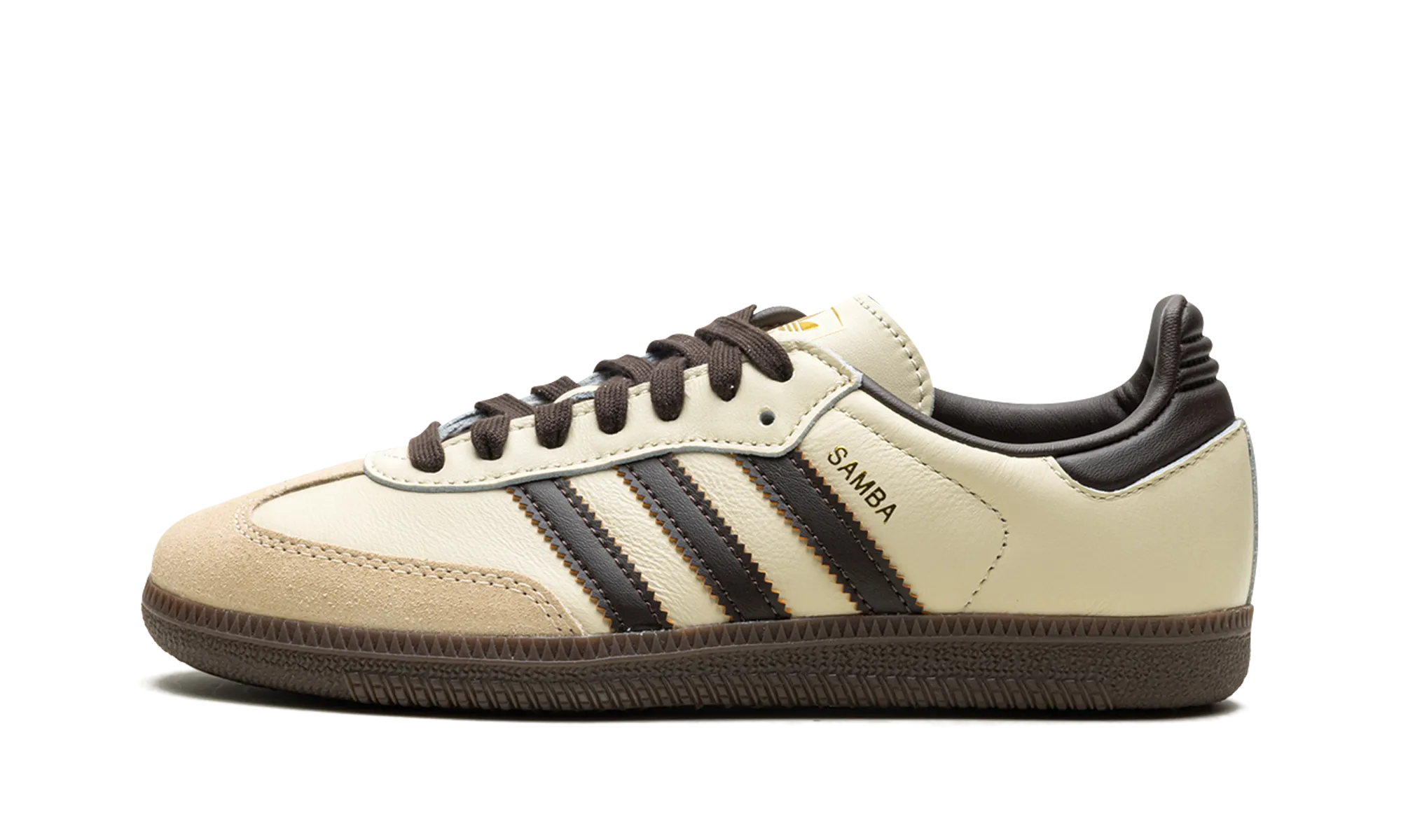 Samba OG "Cream White / Dark Brown" Adidas Men's styles