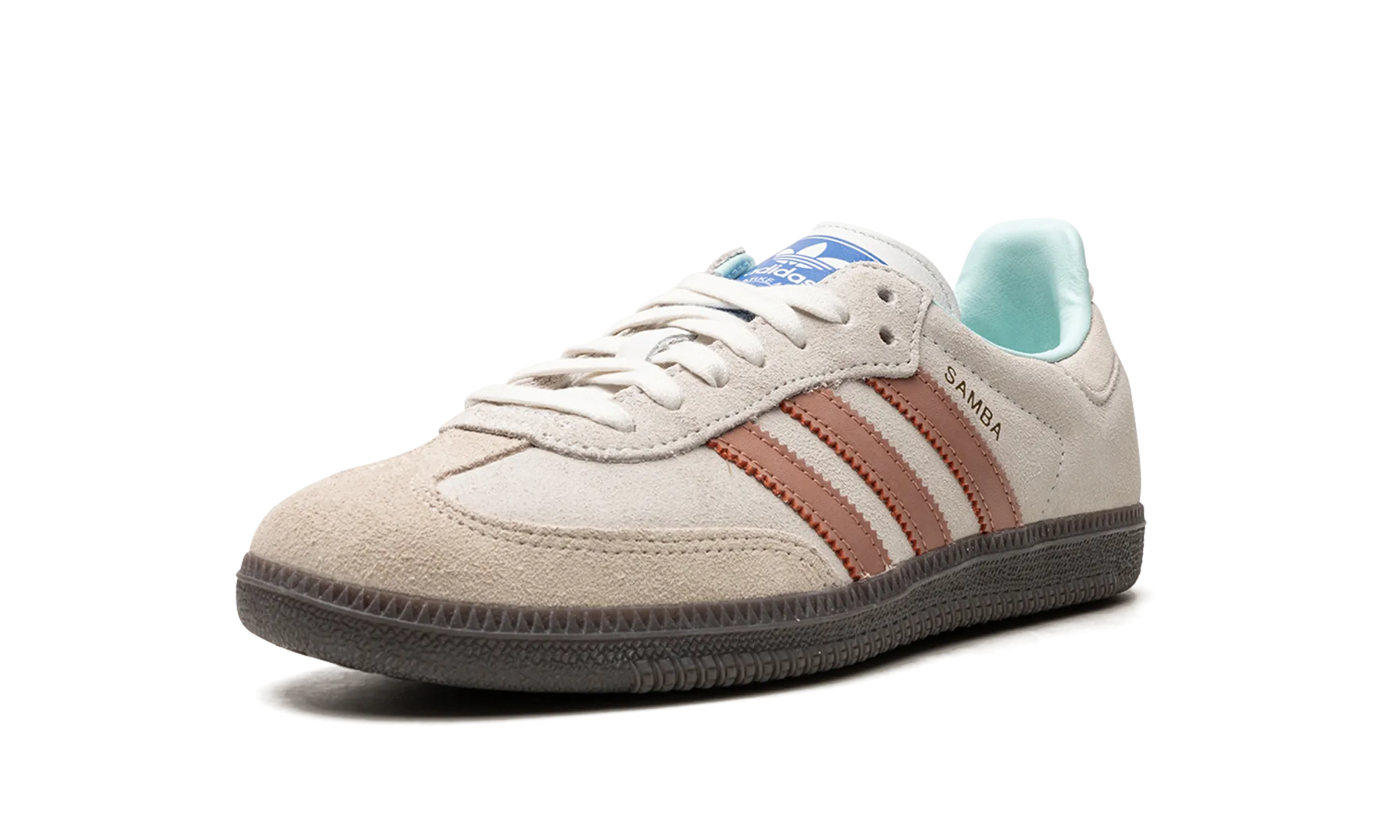 Samba OG "Crystal White / Clay" adidas mesh sneakers for men