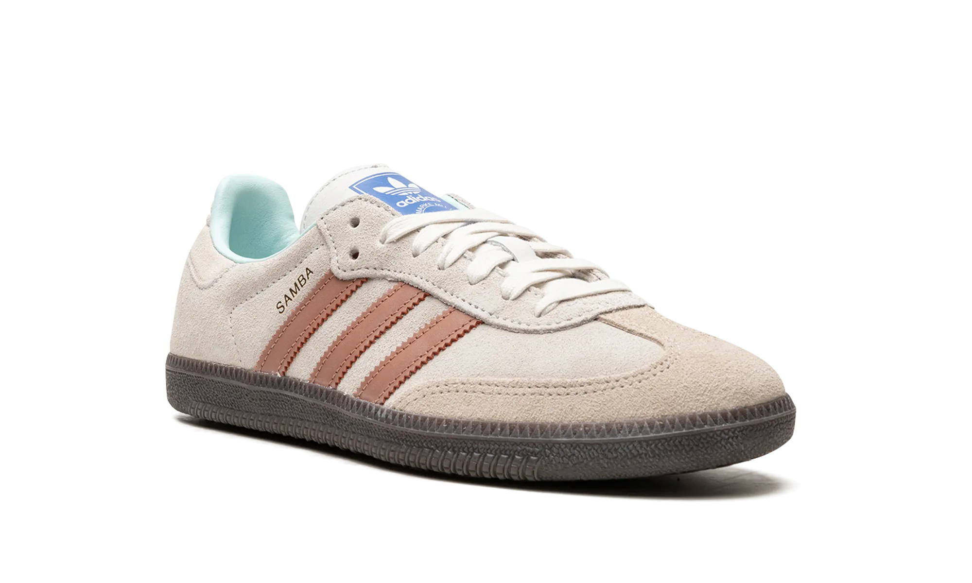 Samba OG "Crystal White / Clay" adidas mesh sneakers for men