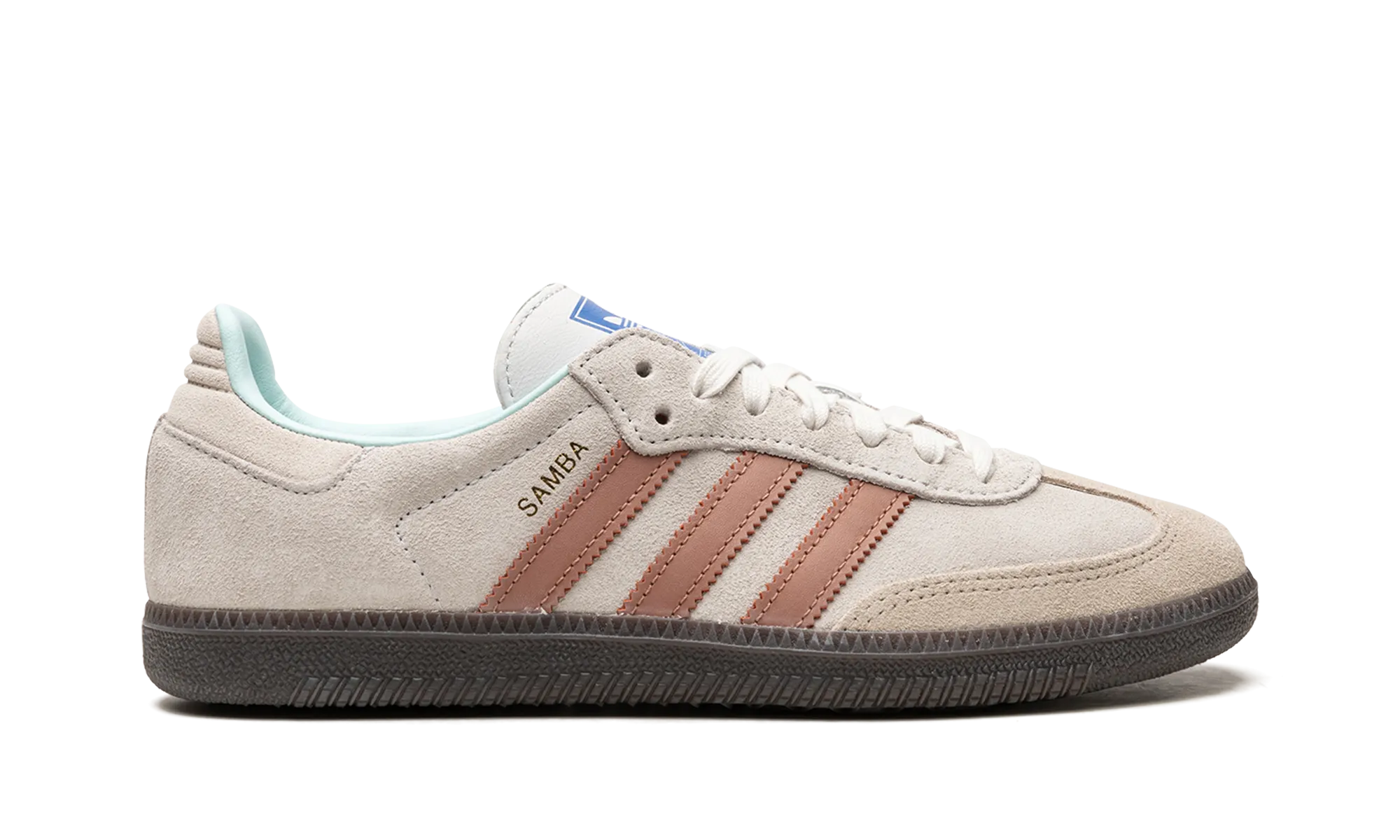 Samba OG "Crystal White / Clay" adidas mesh sneakers for men