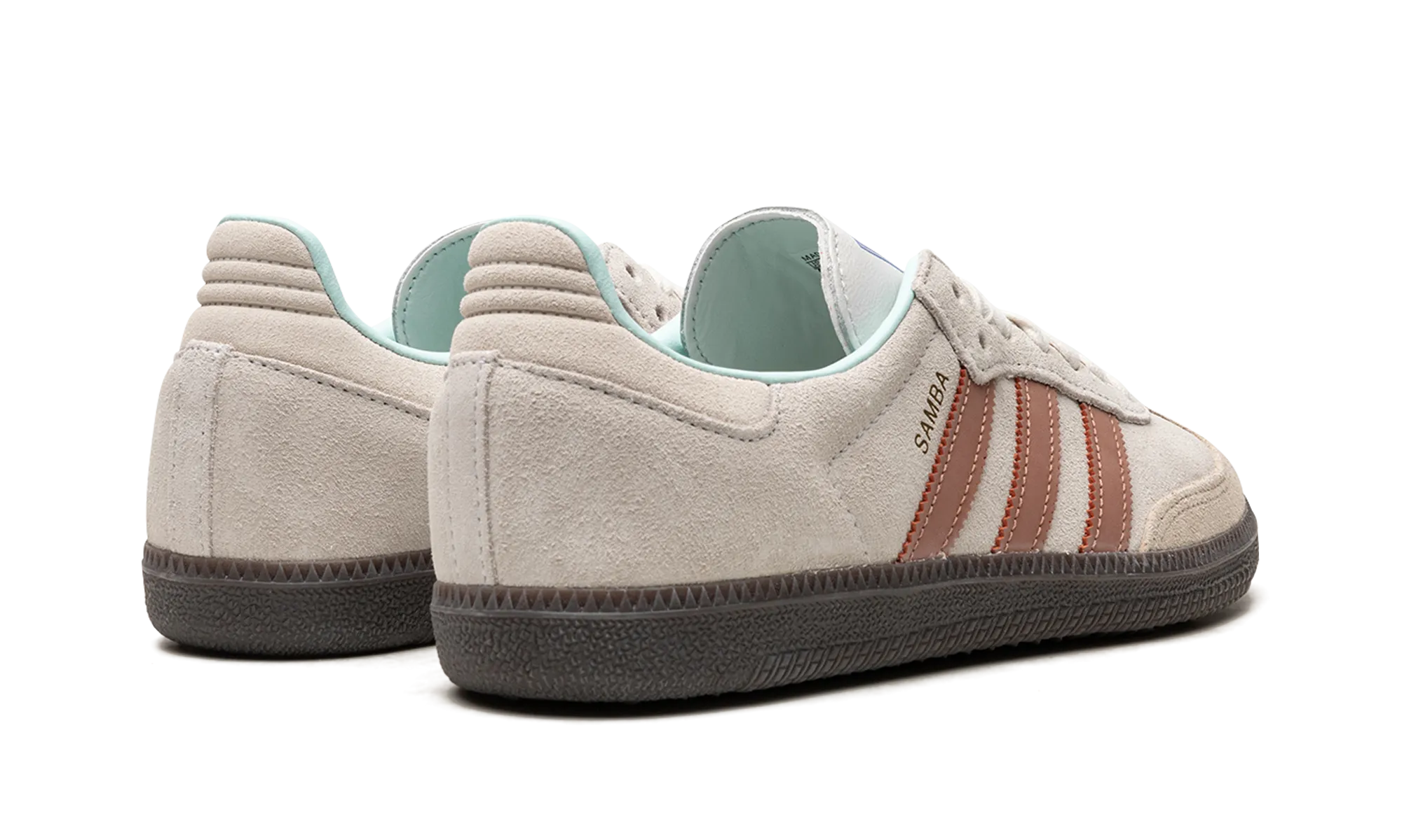 Samba OG "Crystal White / Clay" adidas mesh sneakers for men