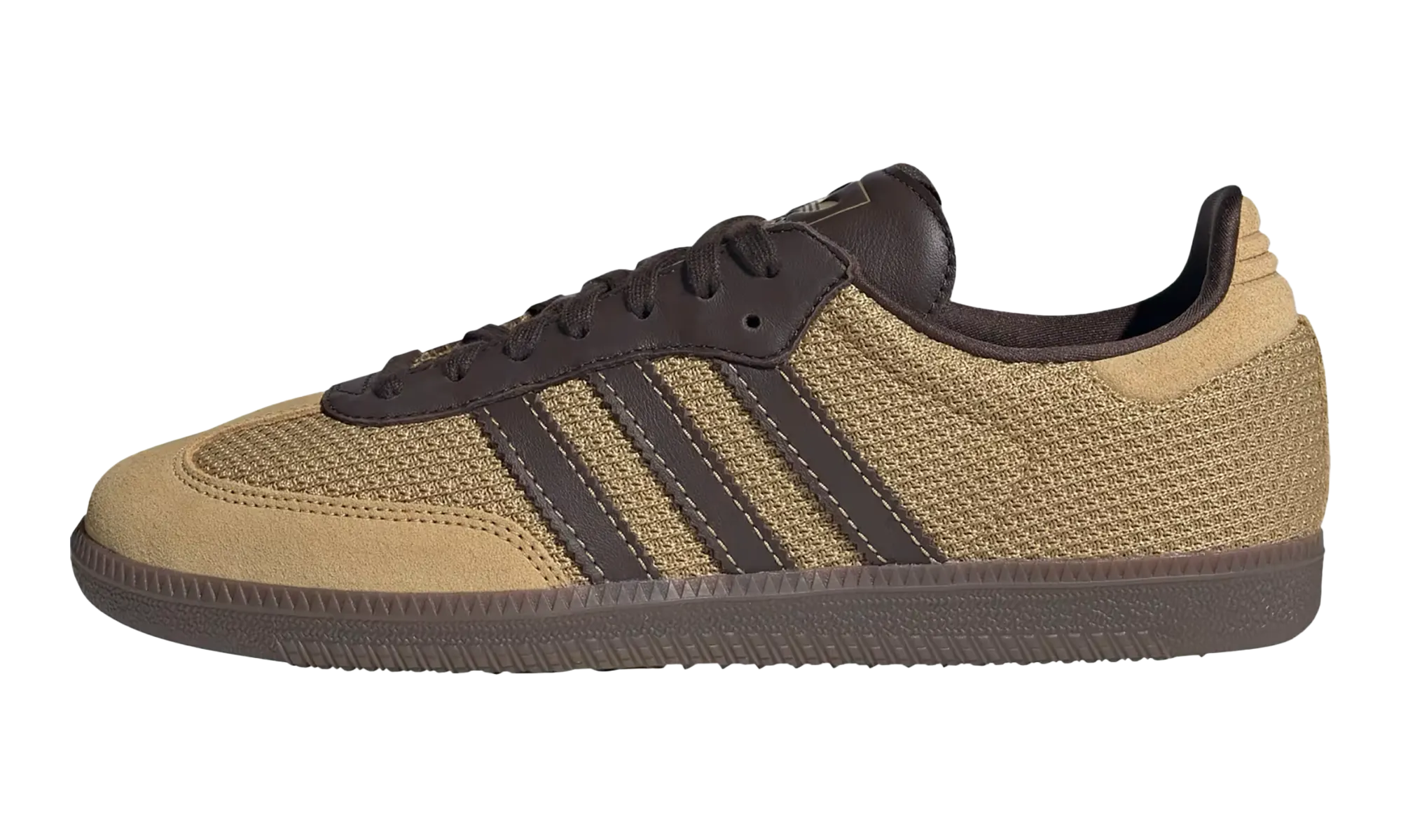 SAMBA OG "Golden Beige Dark Brown" Adidas Men's sneakers