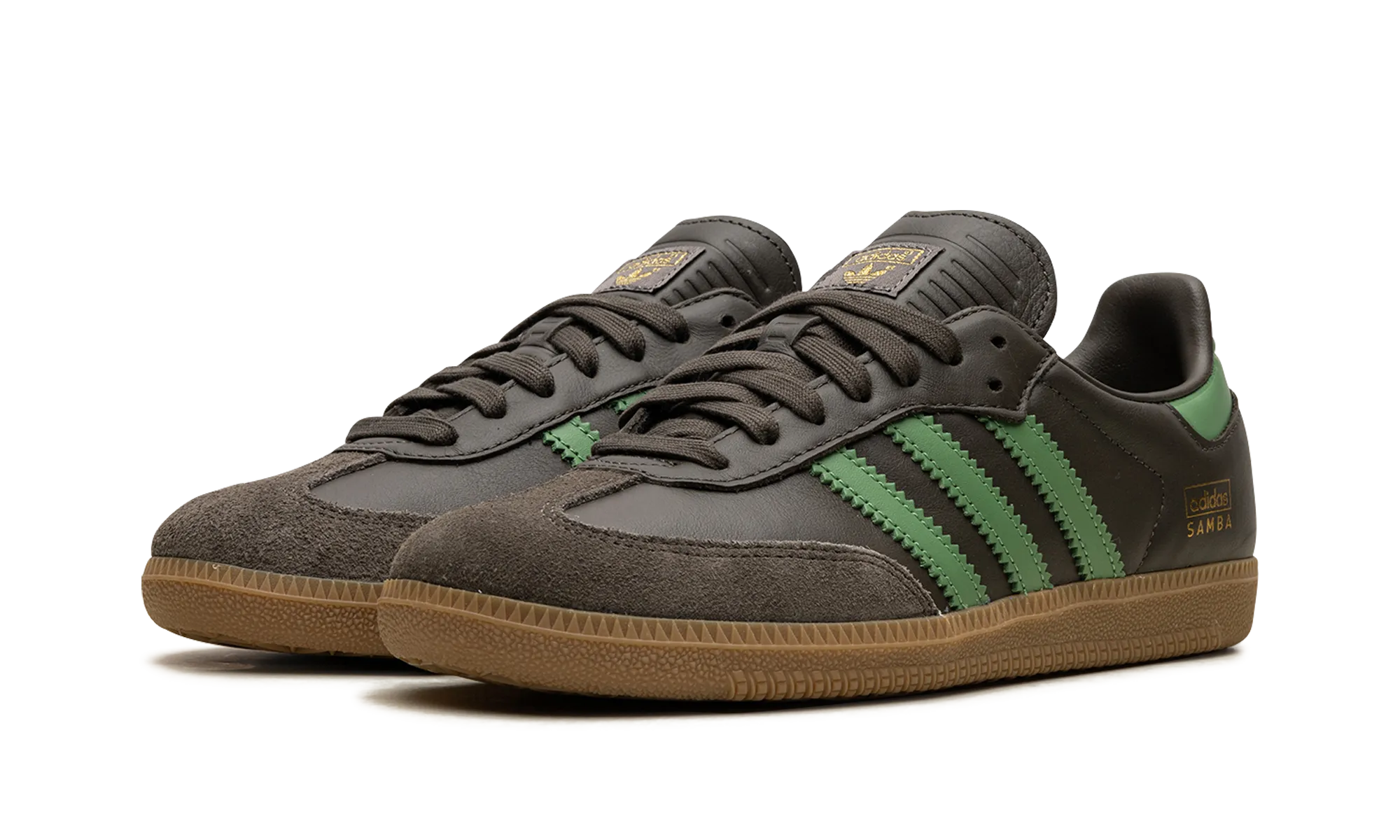 SAMBA OG "Green and Brown" adidas mens active shoes