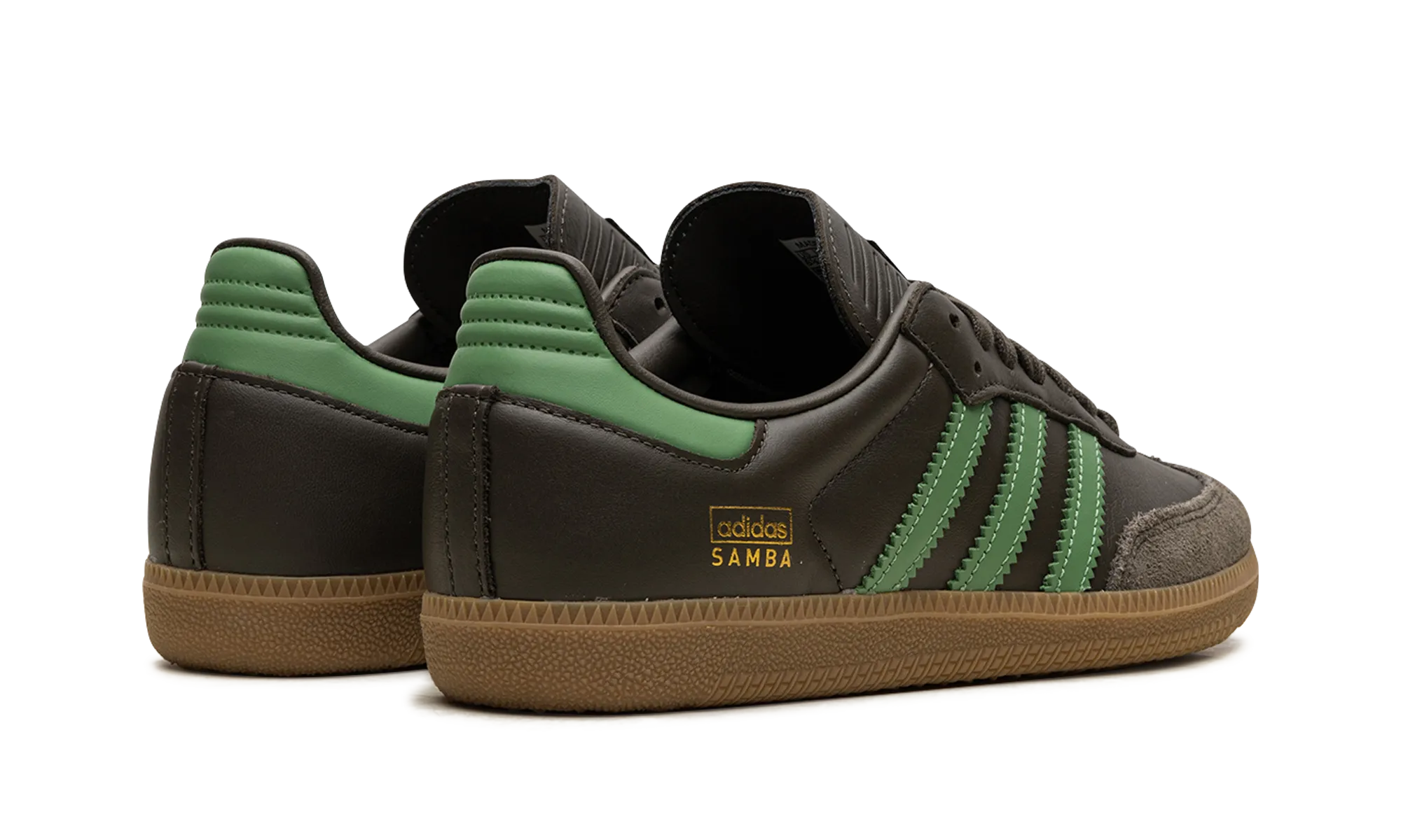 SAMBA OG "Green and Brown" adidas mens active shoes