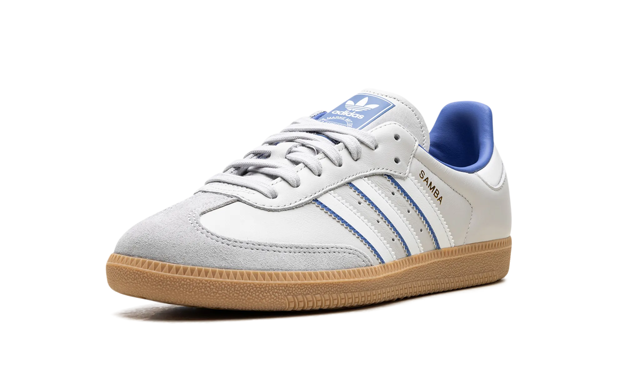 Samba OG "Grey One Blue" adidas mesh sneakers for men