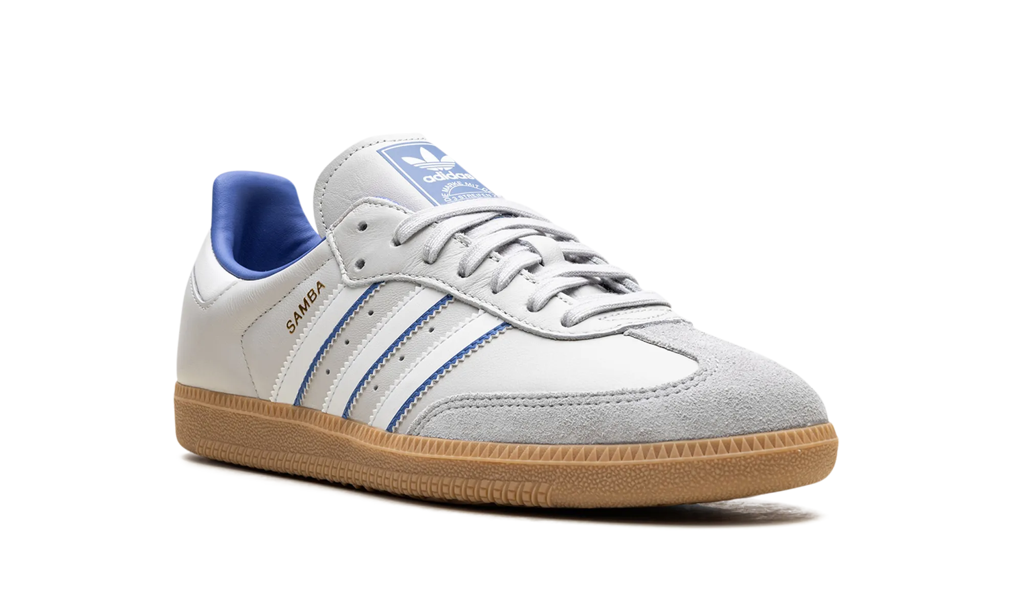 Samba OG "Grey One Blue" adidas mesh sneakers for men