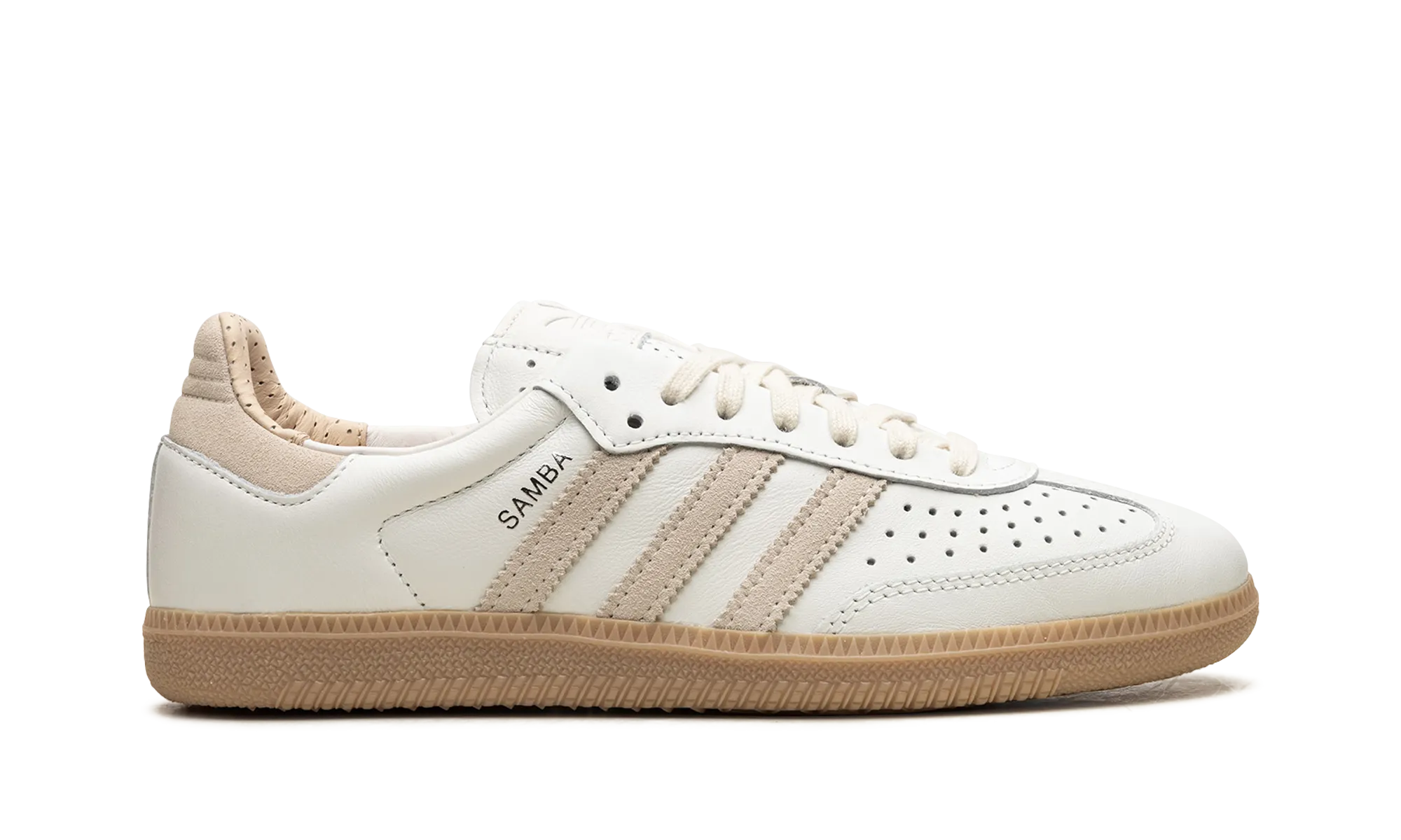 Samba OG "White Magic Beige Gum" adidas lifestyle mens shoes