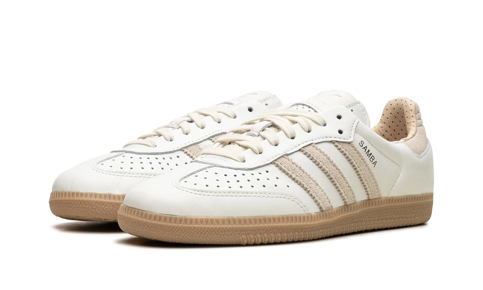Samba OG "White Magic Beige Gum" adidas lifestyle mens shoes