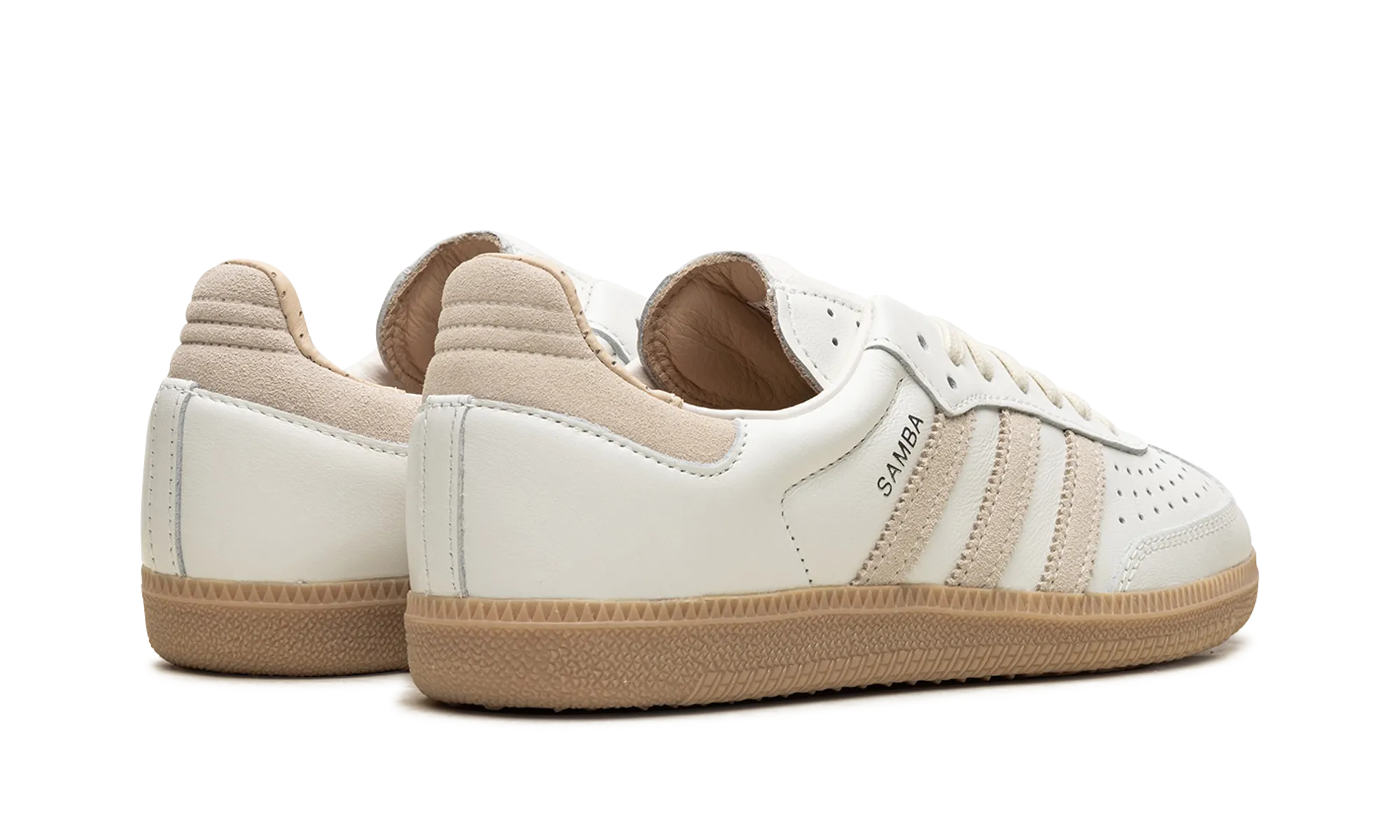 Samba OG "White Magic Beige Gum" adidas lifestyle mens shoes