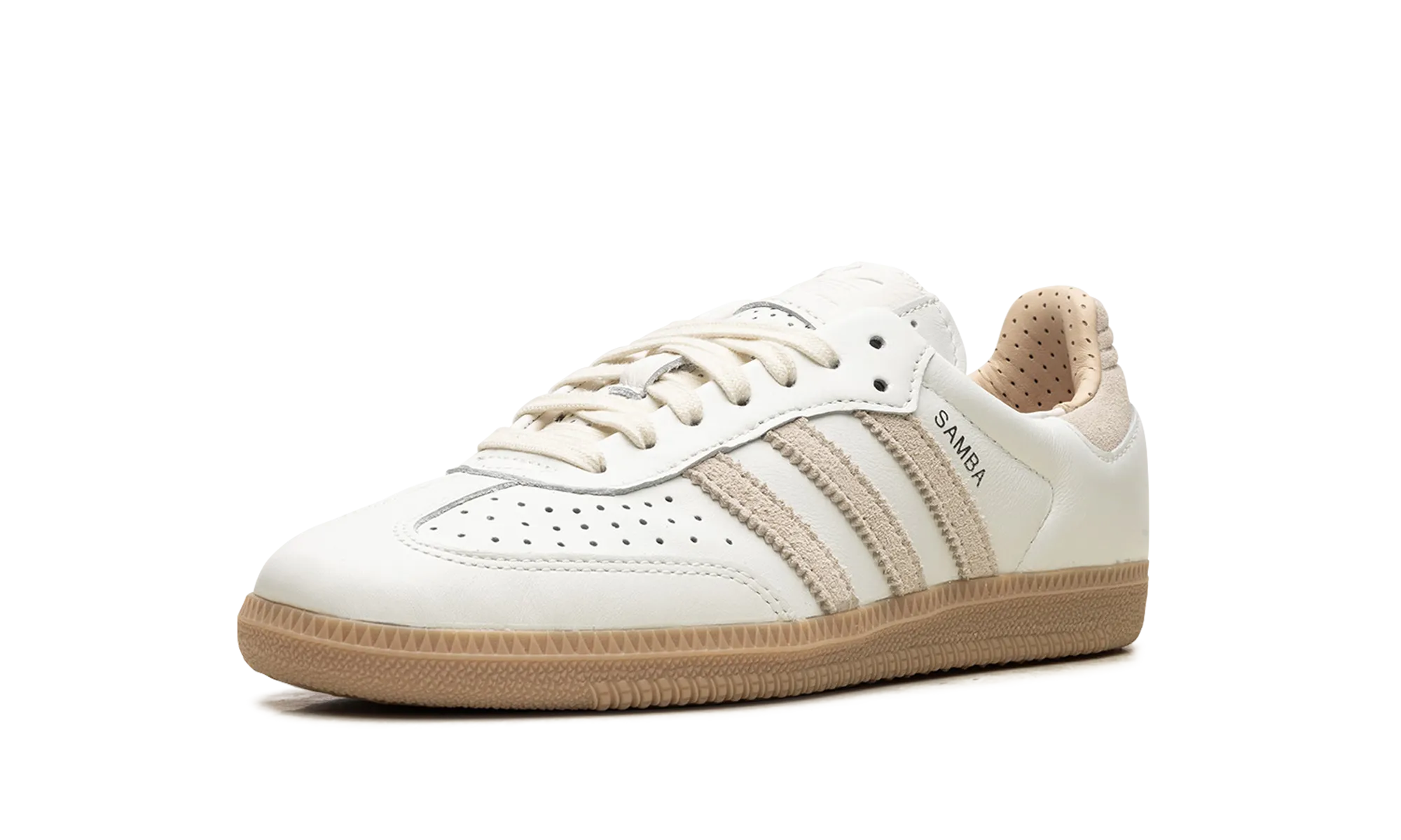 Samba OG "White Magic Beige Gum" adidas lifestyle mens shoes