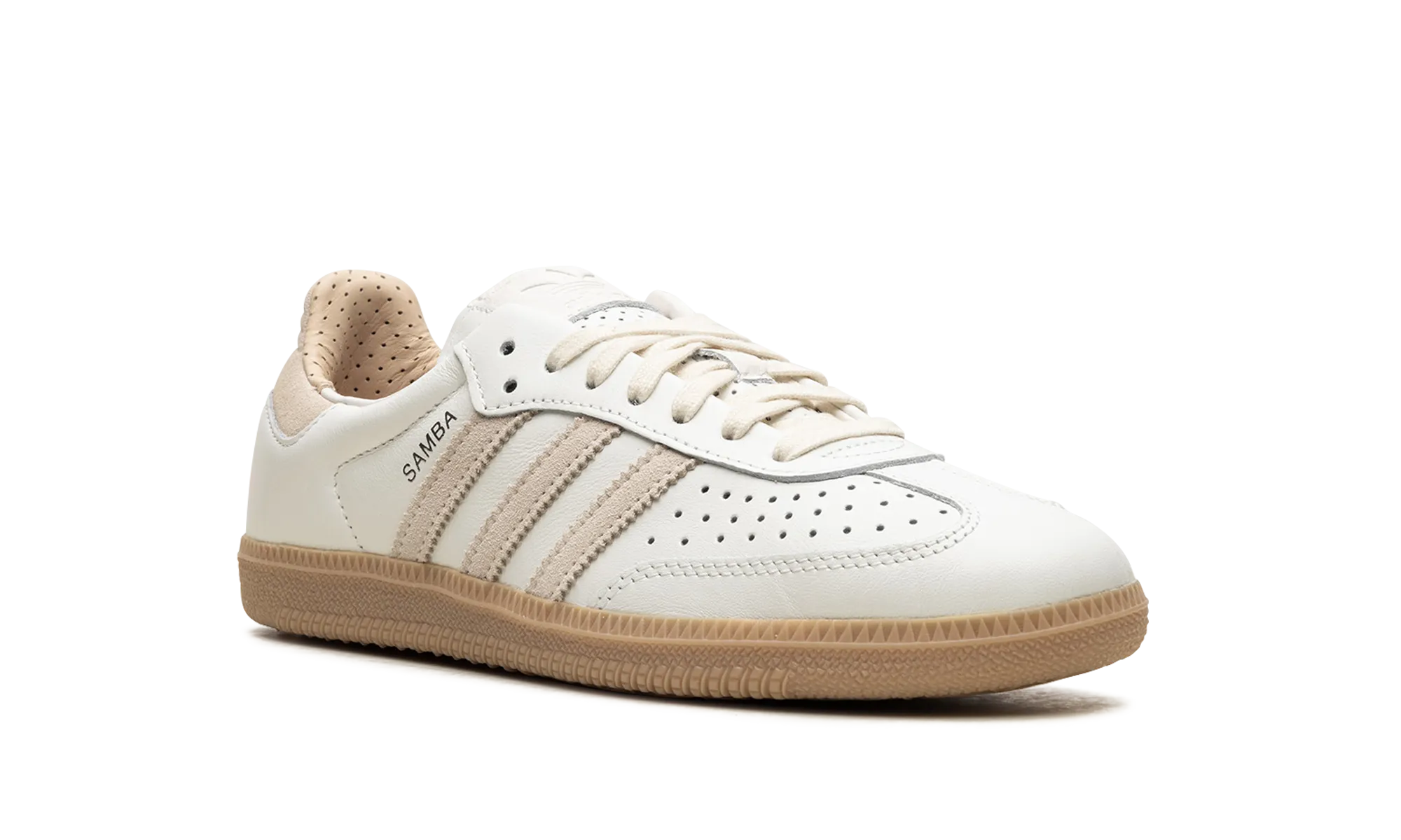 Samba OG "White Magic Beige Gum" adidas lifestyle mens shoes
