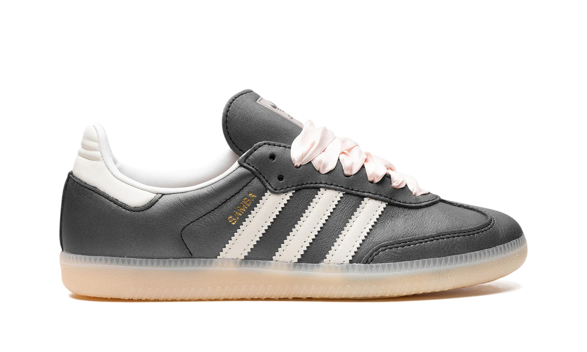 Samba OG WMNS "Black Beige Pink" adidas womens workout shoes