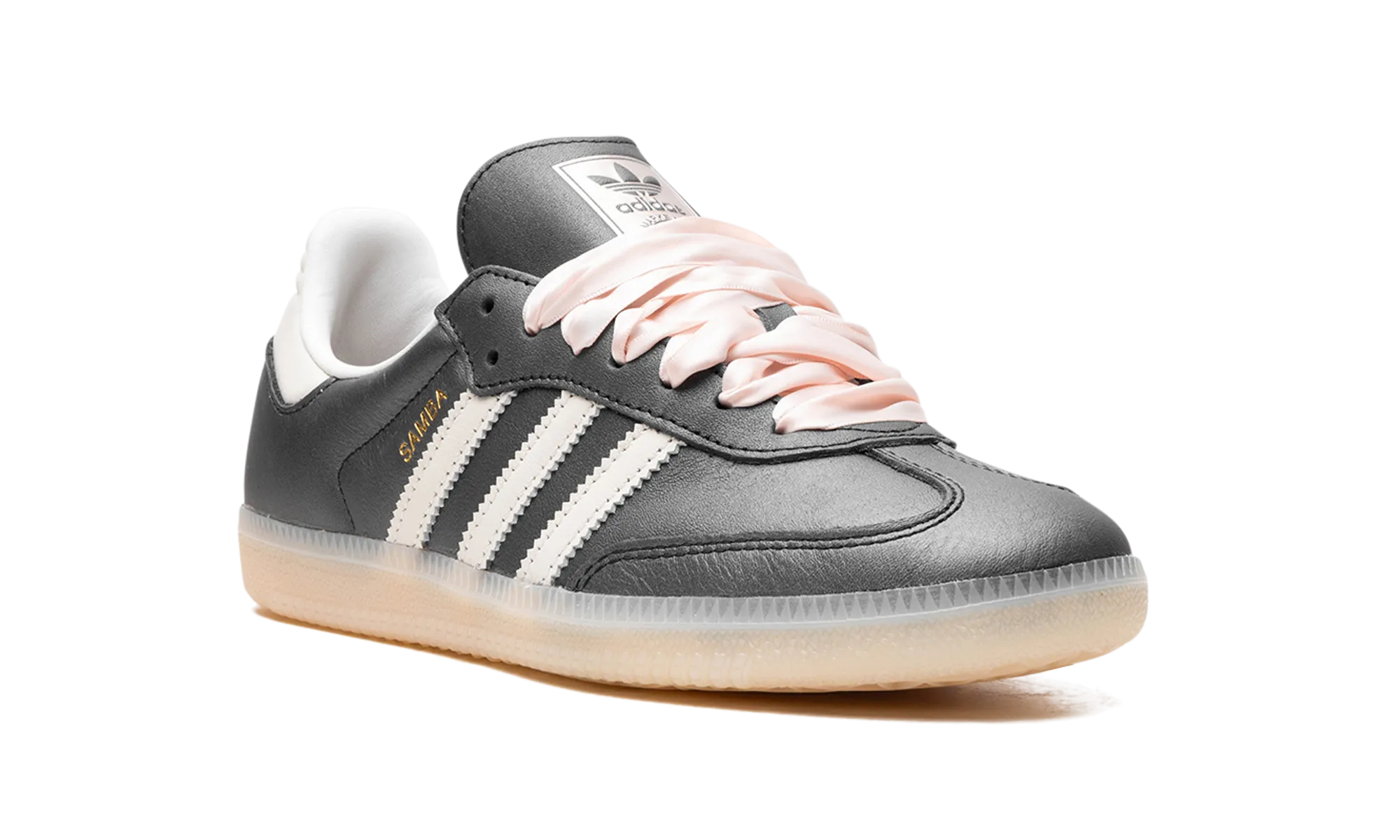 Samba OG WMNS "Black Beige Pink" adidas womens workout shoes