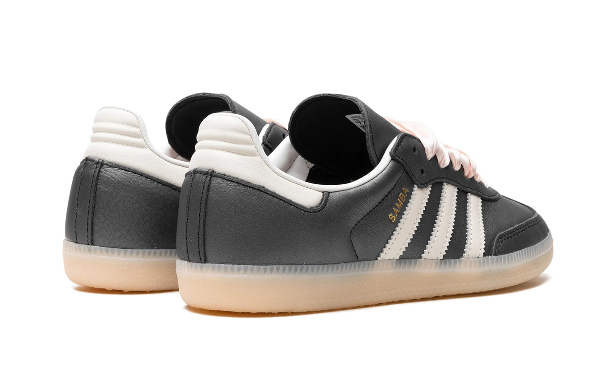 Samba OG WMNS "Black Beige Pink" adidas womens workout shoes
