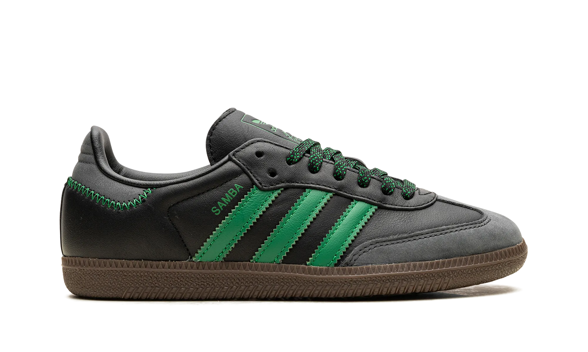 Samba Og WMNS "Black Green" adidas womens workout shoes