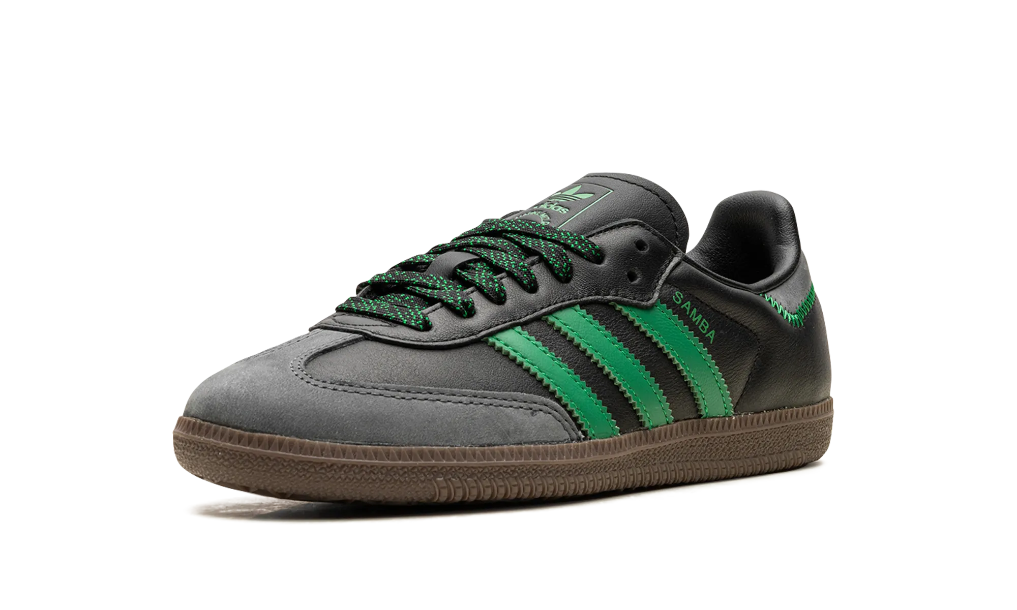 Samba Og WMNS "Black Green" adidas womens workout shoes