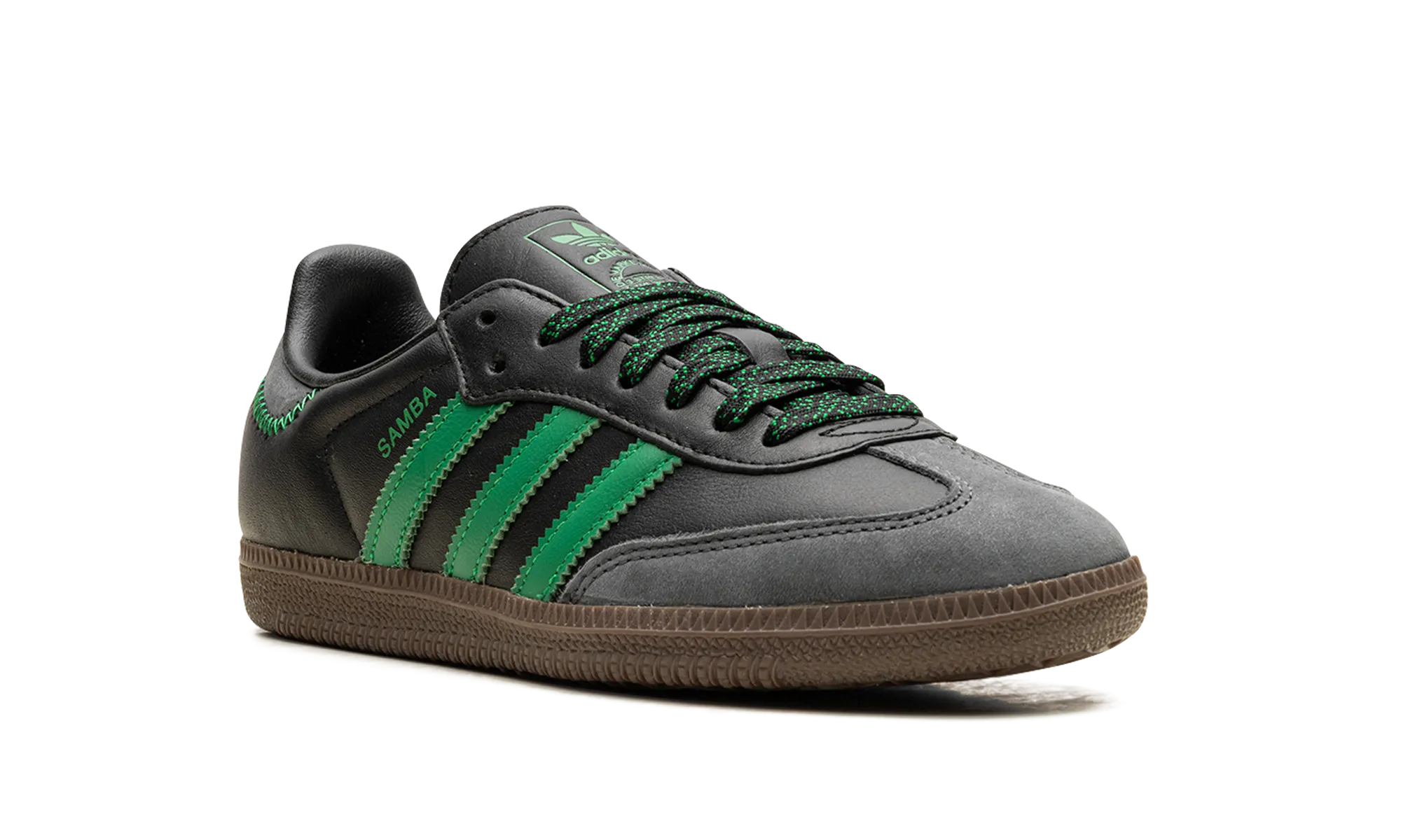 Samba Og WMNS "Black Green" adidas womens workout shoes