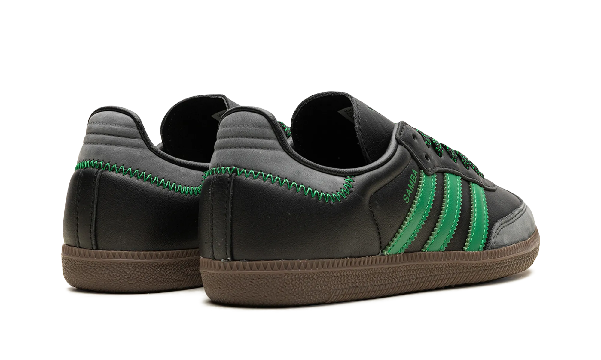 Samba Og WMNS "Black Green" adidas womens workout shoes